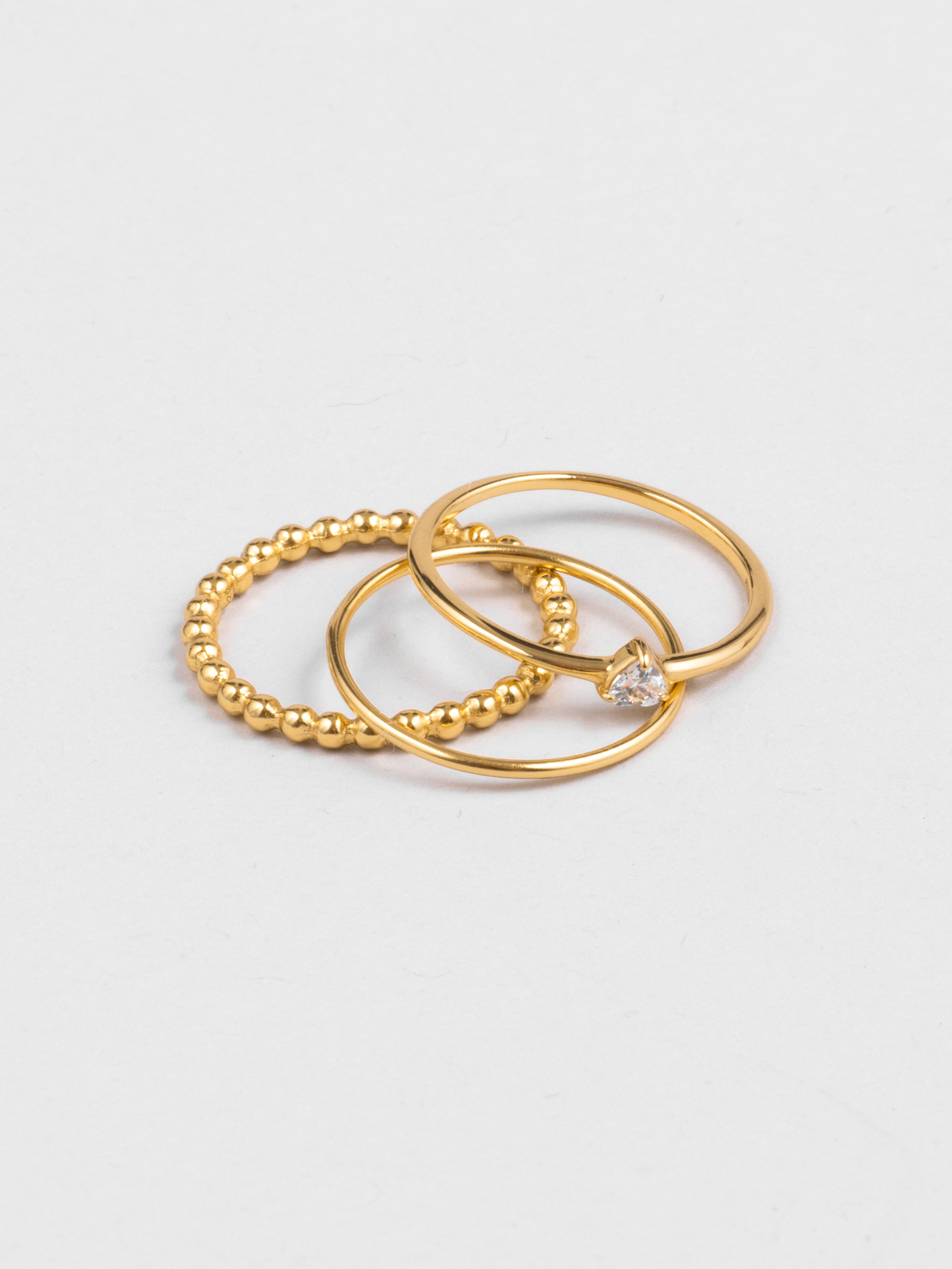 Bling Heart Ringar multipack bild 2