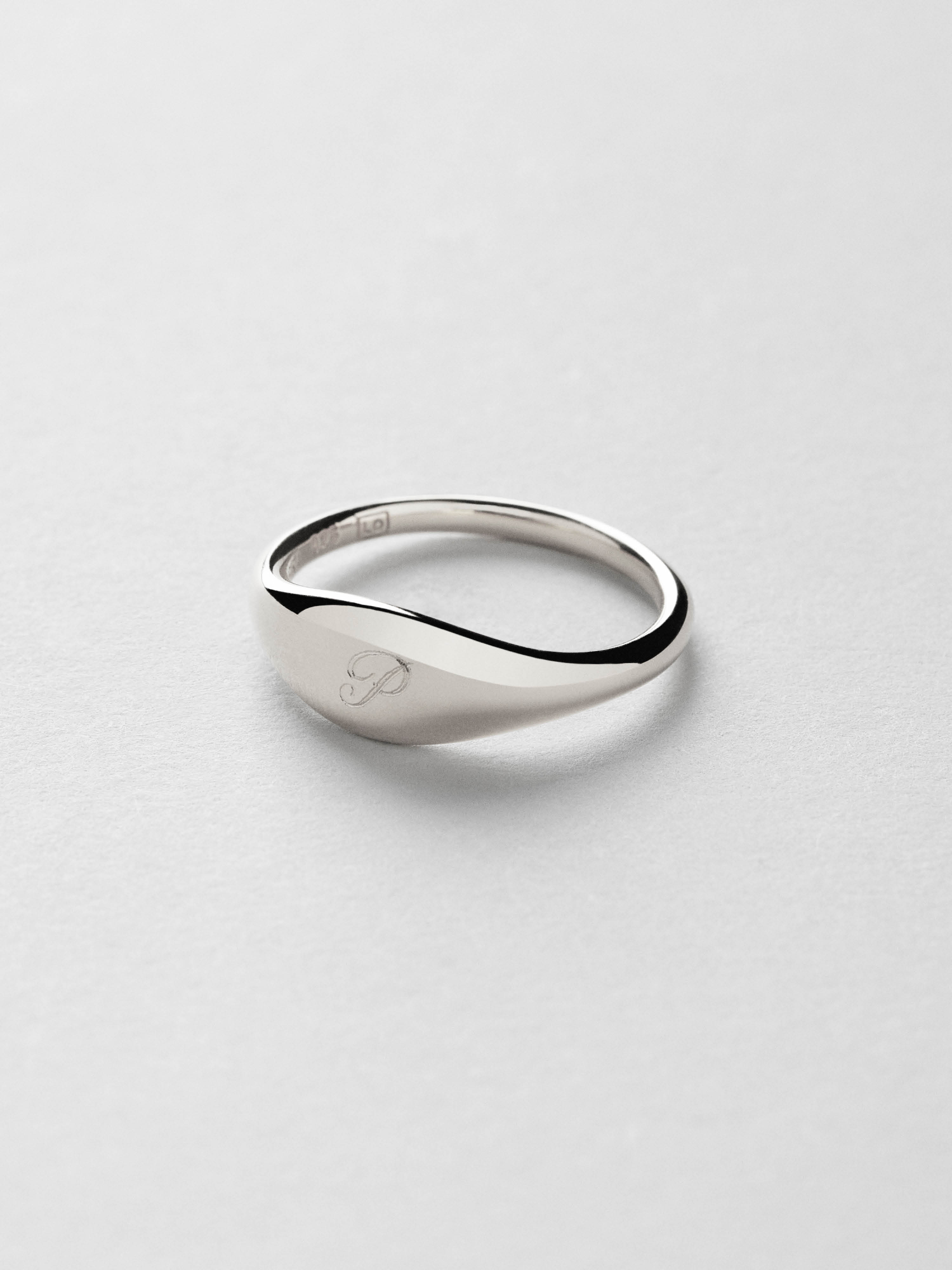 Signet Leo Ring Gravyr bild 4