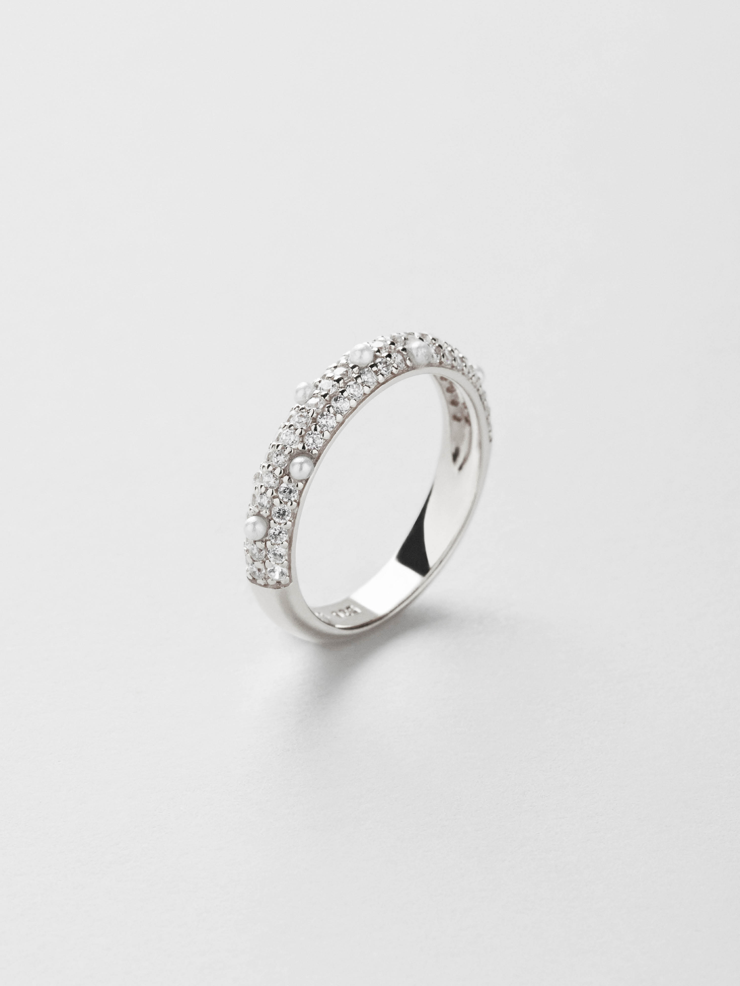 Pearl Donut Ring