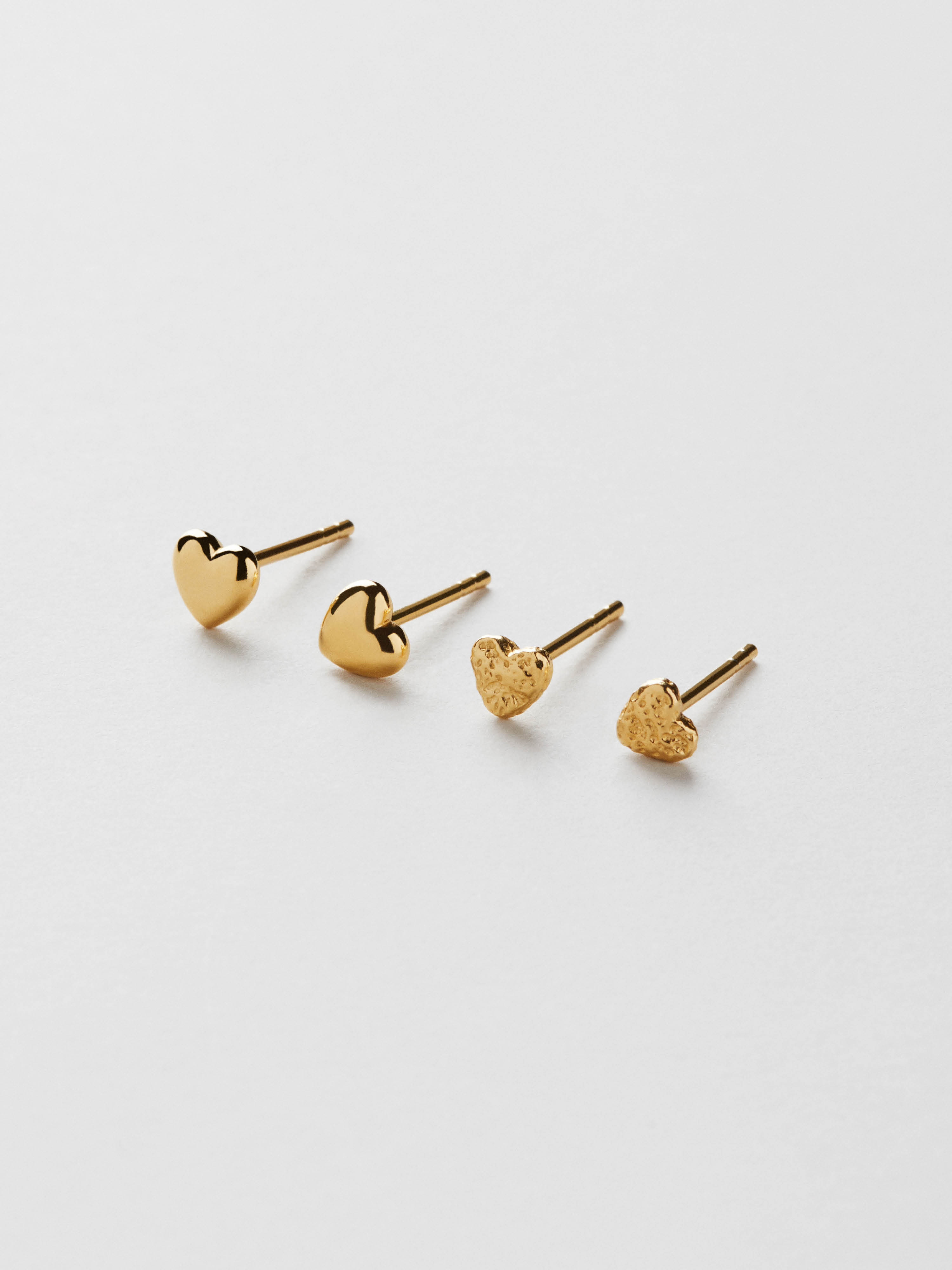 Valentina Heart Studs Multipack bild 3