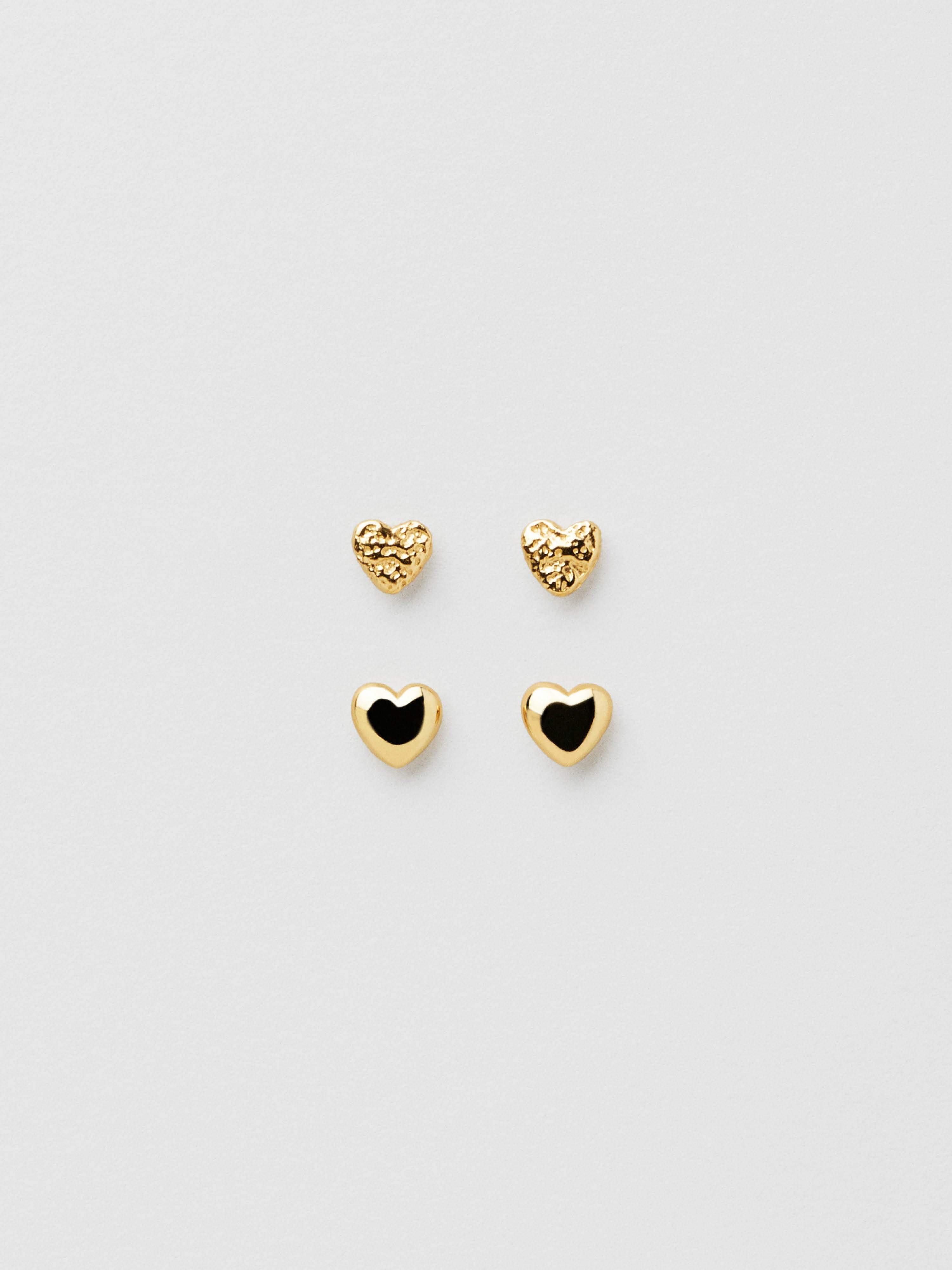 Valentina Heart Studs Multipack