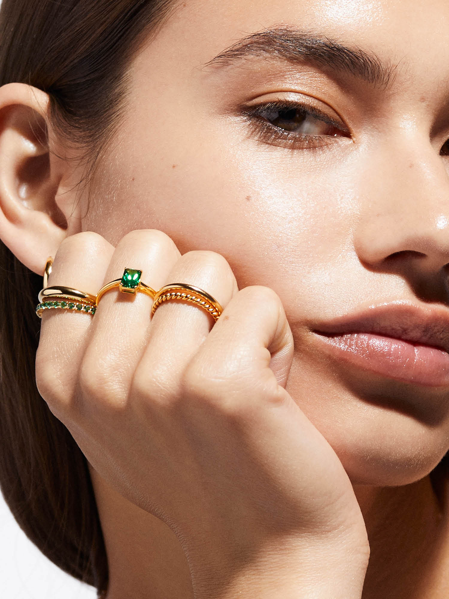 Camille Emerald Ring bild 2