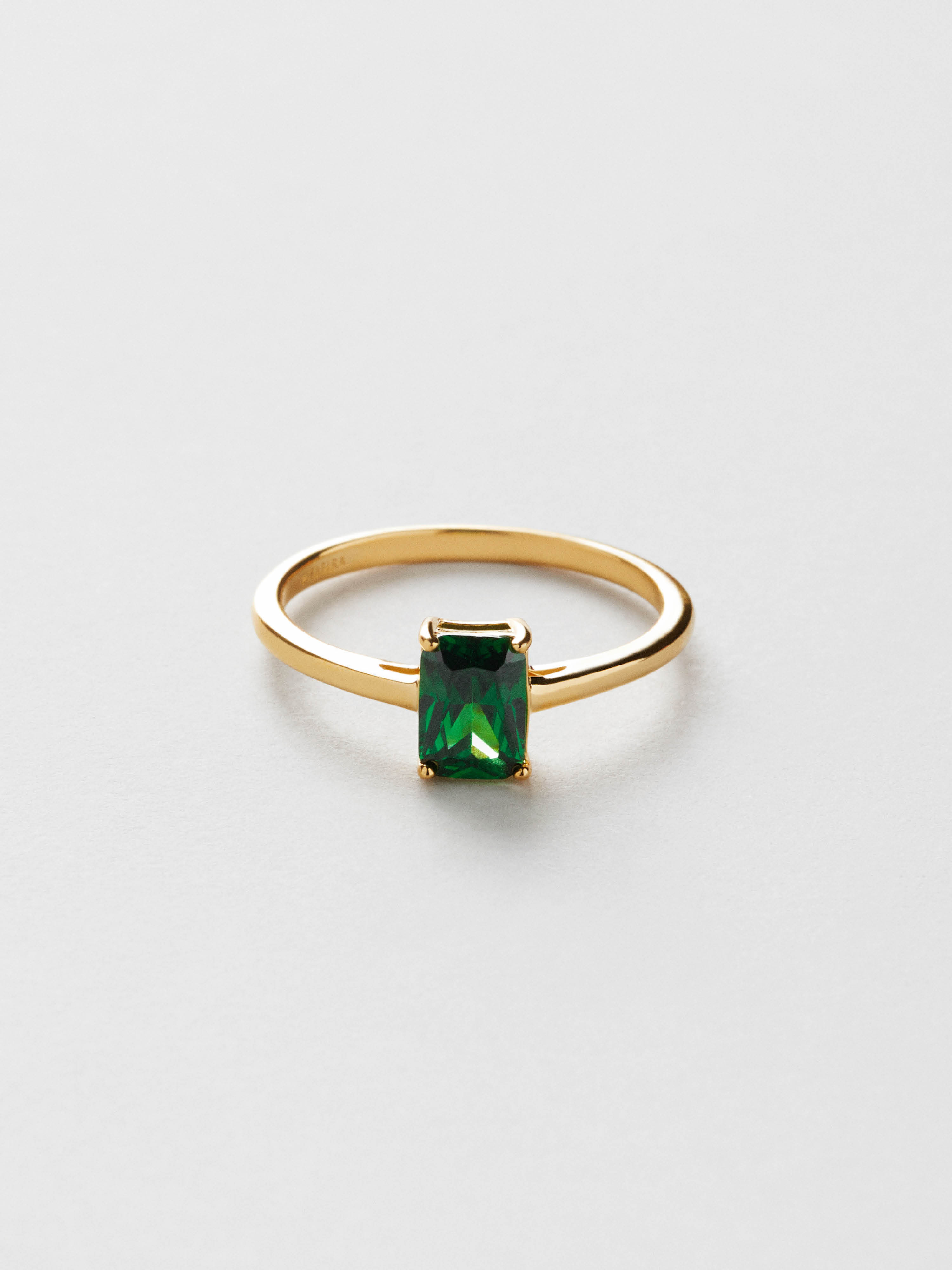 Camille Emerald Ring bild 3