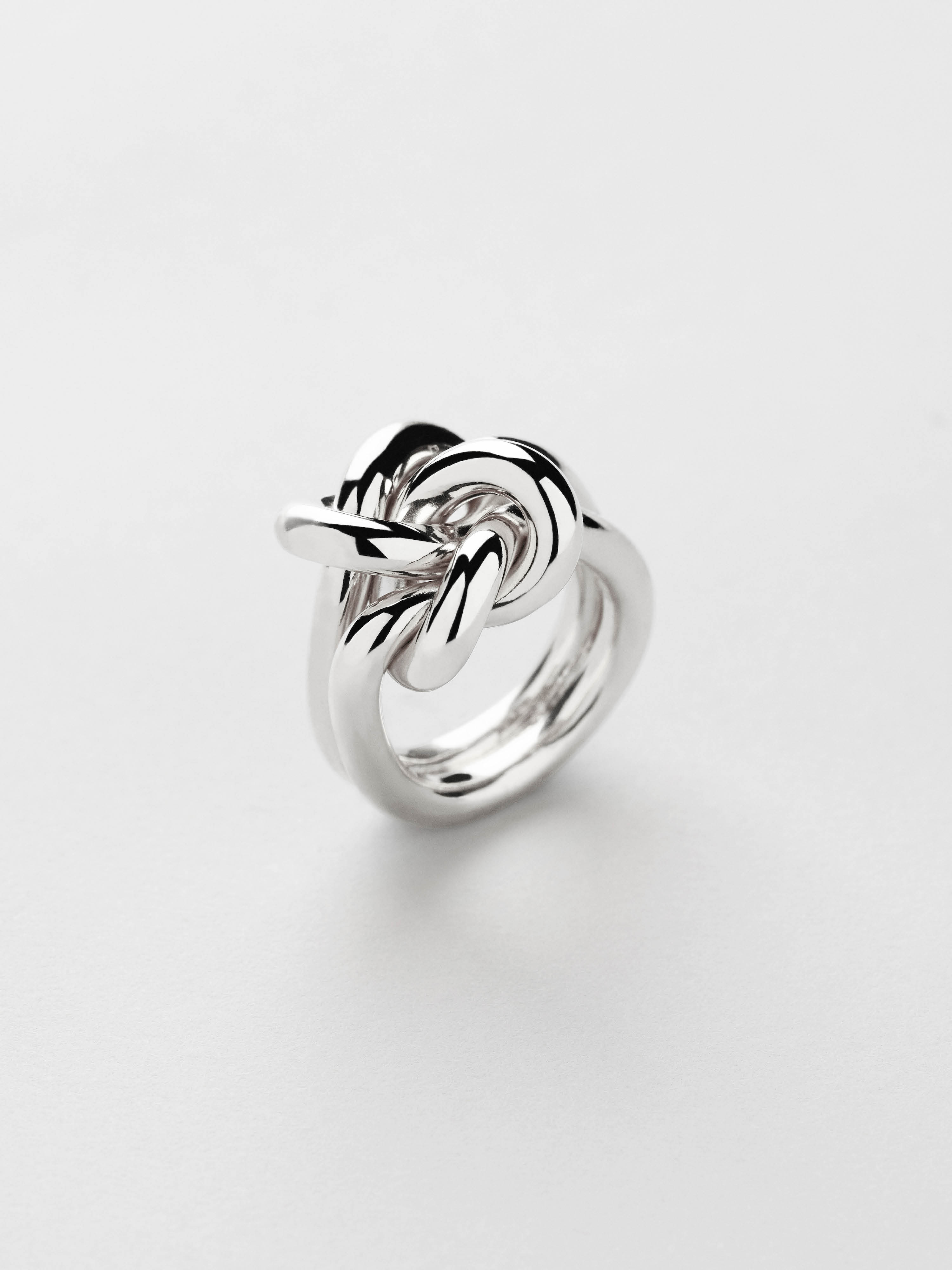 DEAL LTD-KNOT SNAKE RING DOUBLE 23号 DEAL LTD-KNOT SNAKE RING DOUBLE 23号 KNOT SNAKE RING DOUBLE