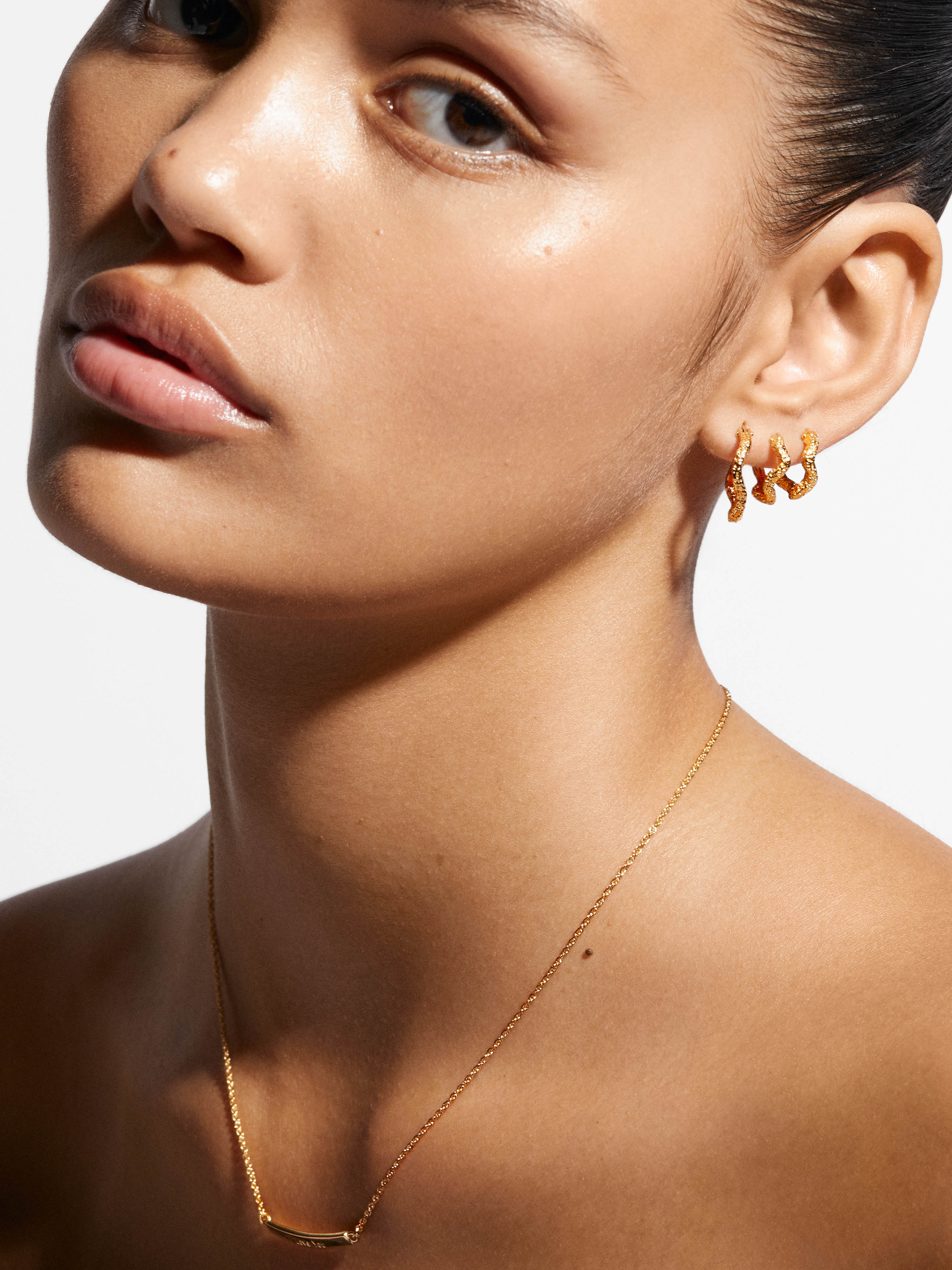 Wavy Nima Hoops (XS) bild 2