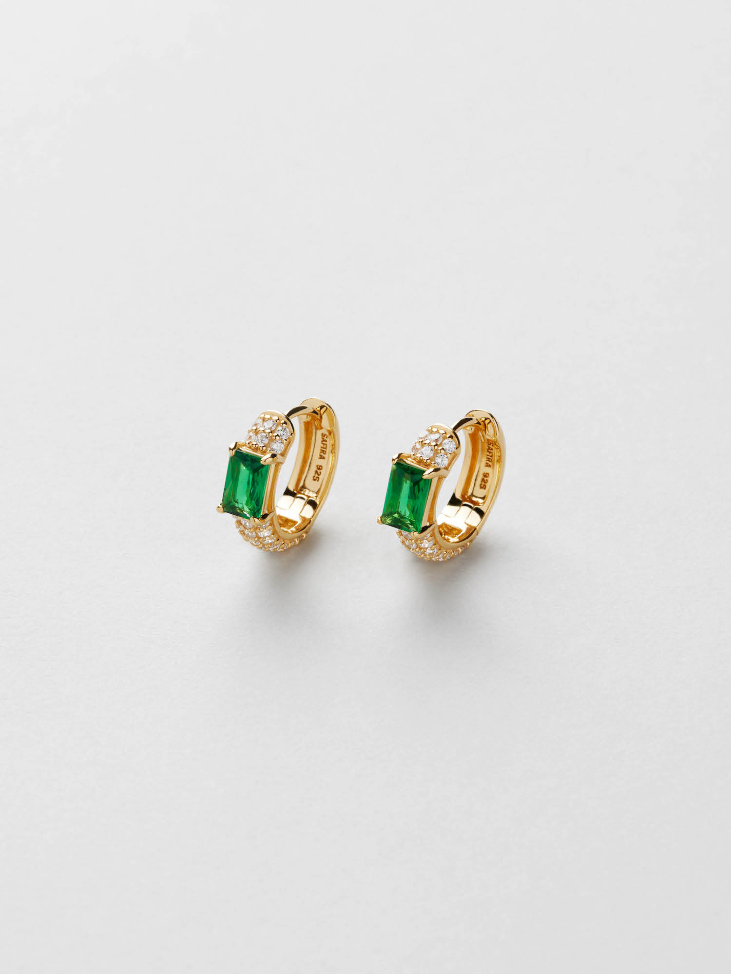 Ela Emerald Hoops