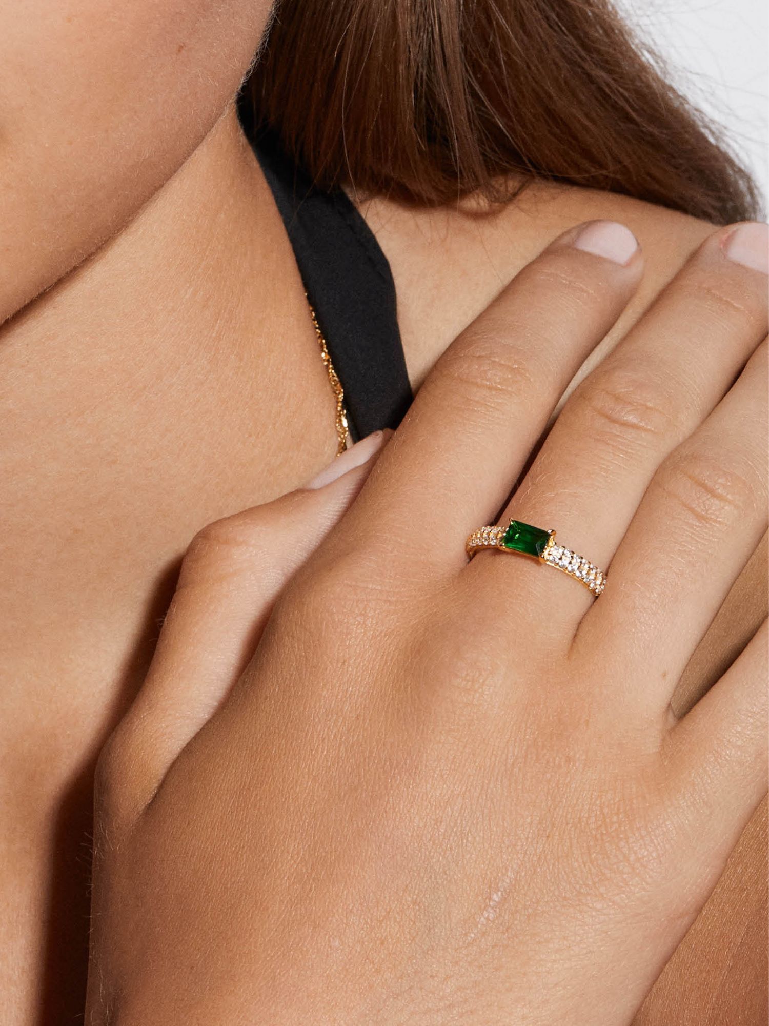 Ela Emerald Ring bild 2