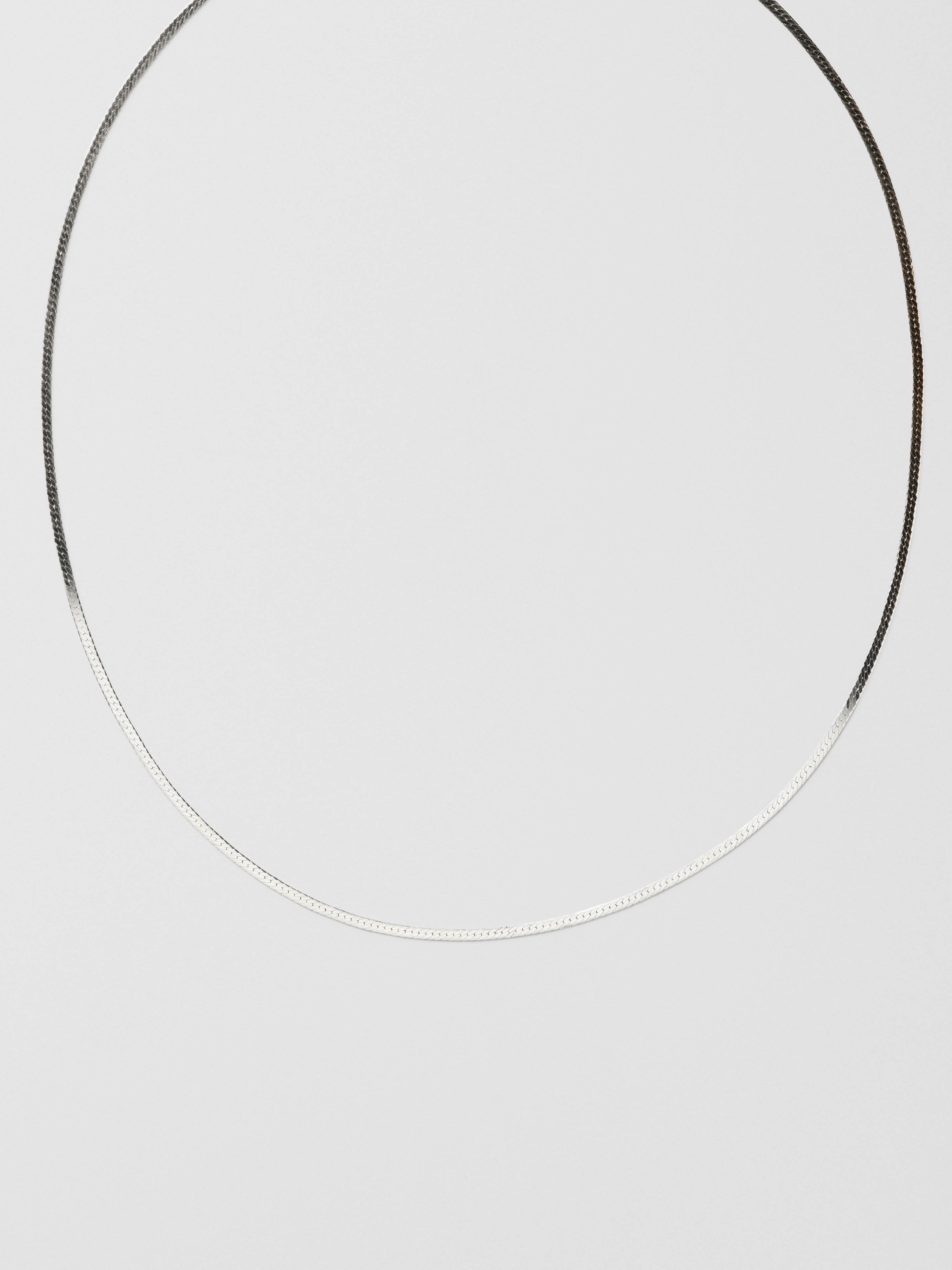 ZOCALO HERRINGBONE NECKLACE（M)　45cm ZOCALO HERRINGBONE NECKLACE（M) 45cm Herringbone Necklace (M