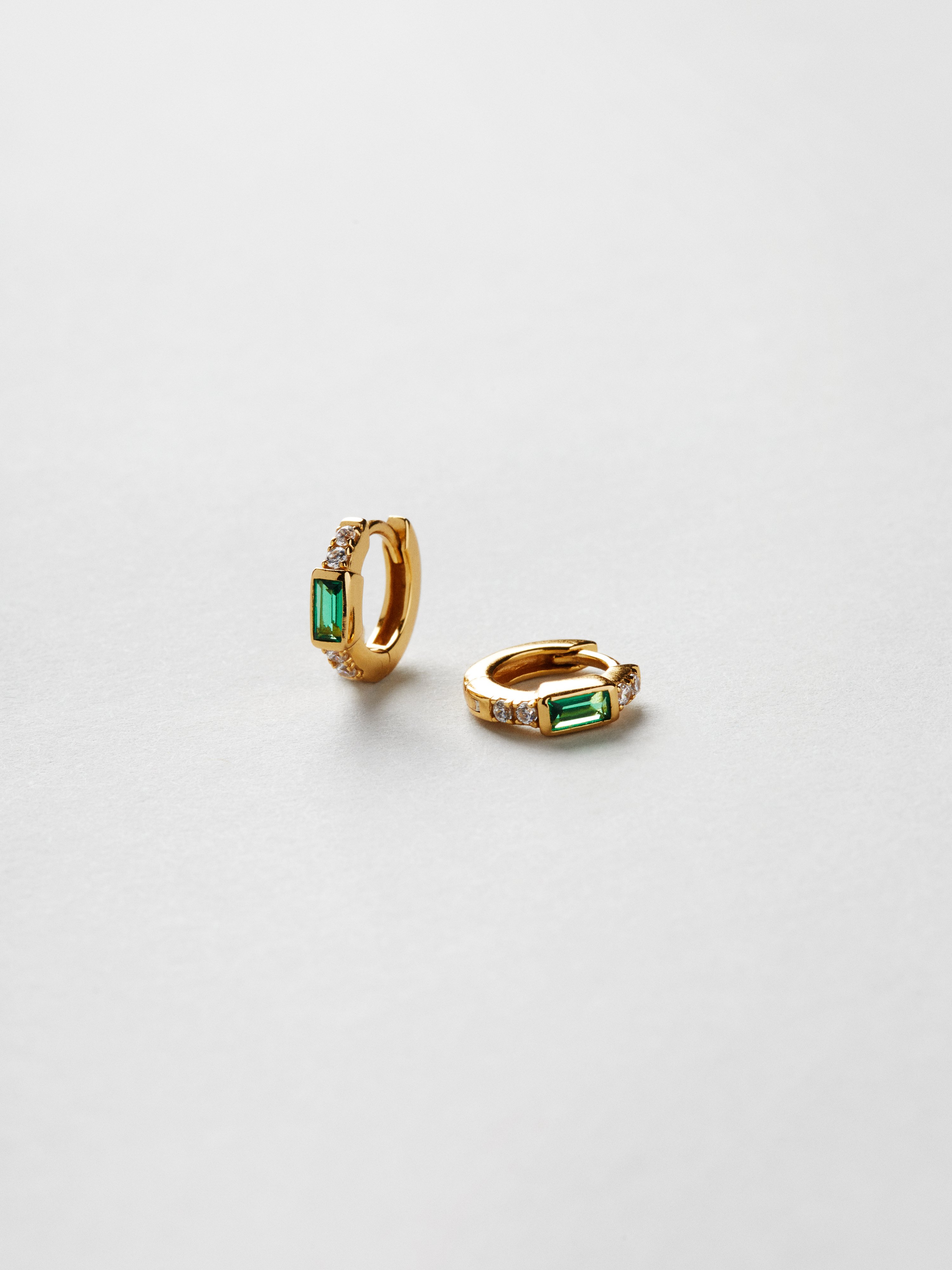 Raelynn Emerald Hoops bild 3