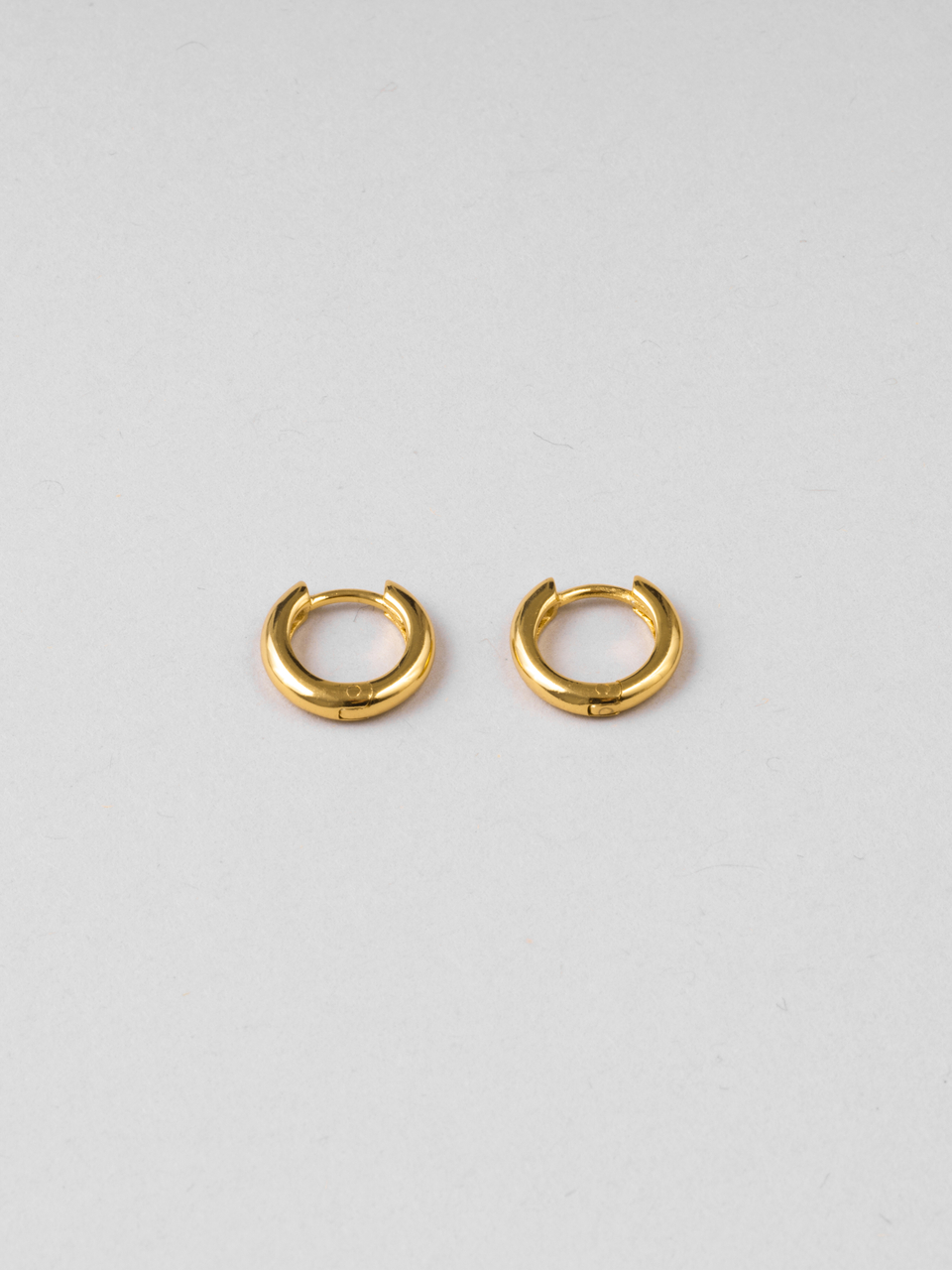 Faye 11mm Hoops 18k Gold Plated