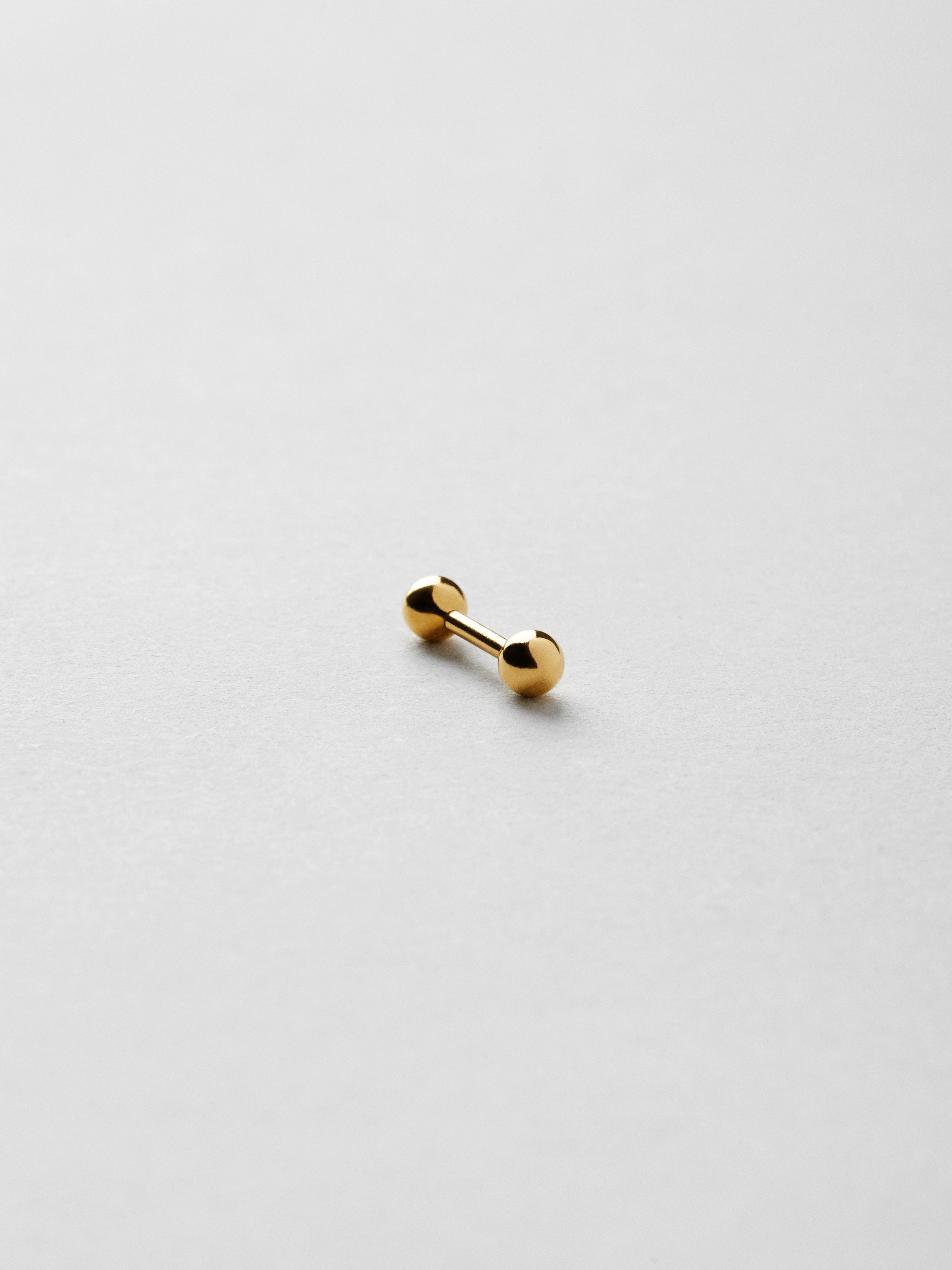 sphere pierce 01 2粒 K18 K18 round pierce S | LORO official online store