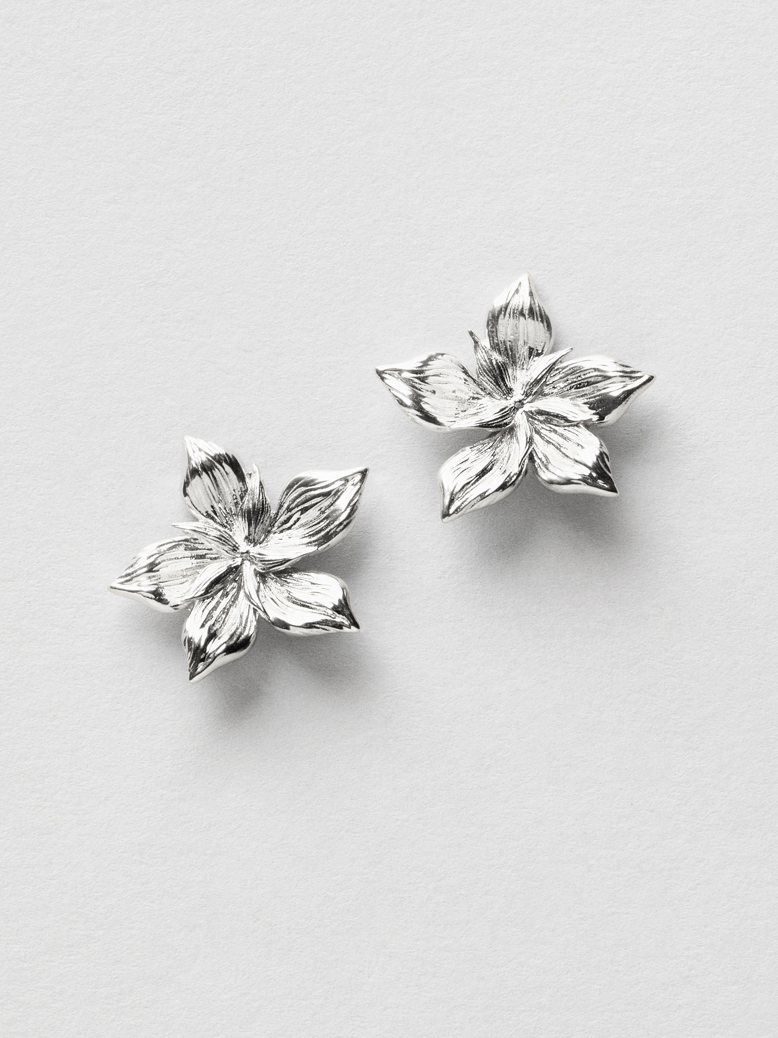 Magnolia Flower Studs
