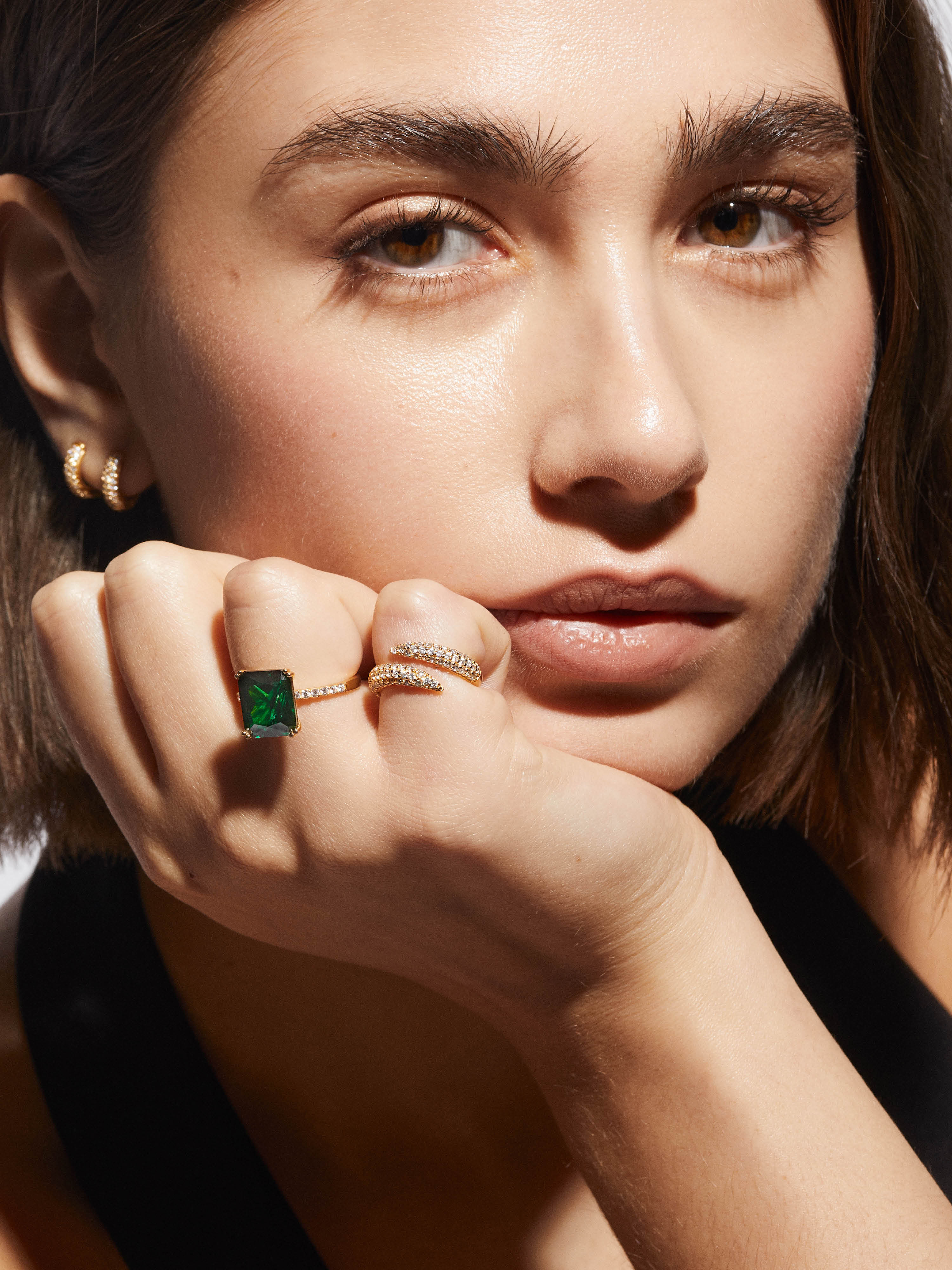 Maxima Emerald Ring