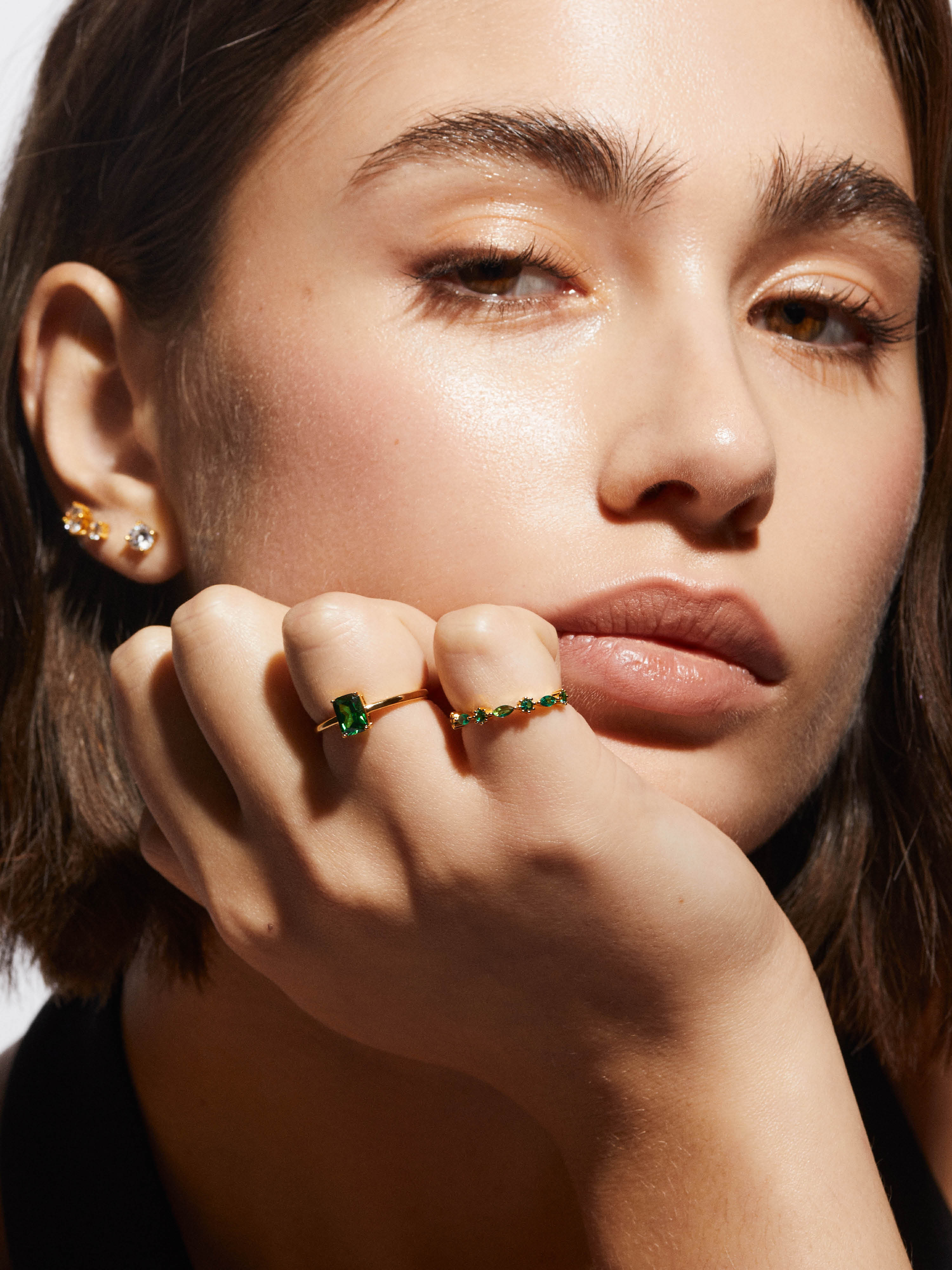 June Emerald Ring bild 3