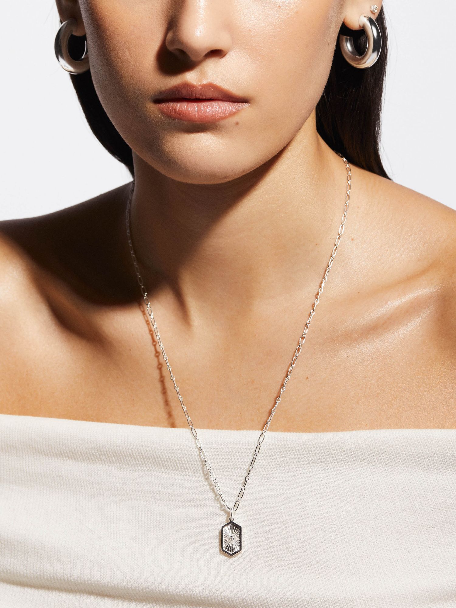 Hexagon Halsband Gravyr bild 2