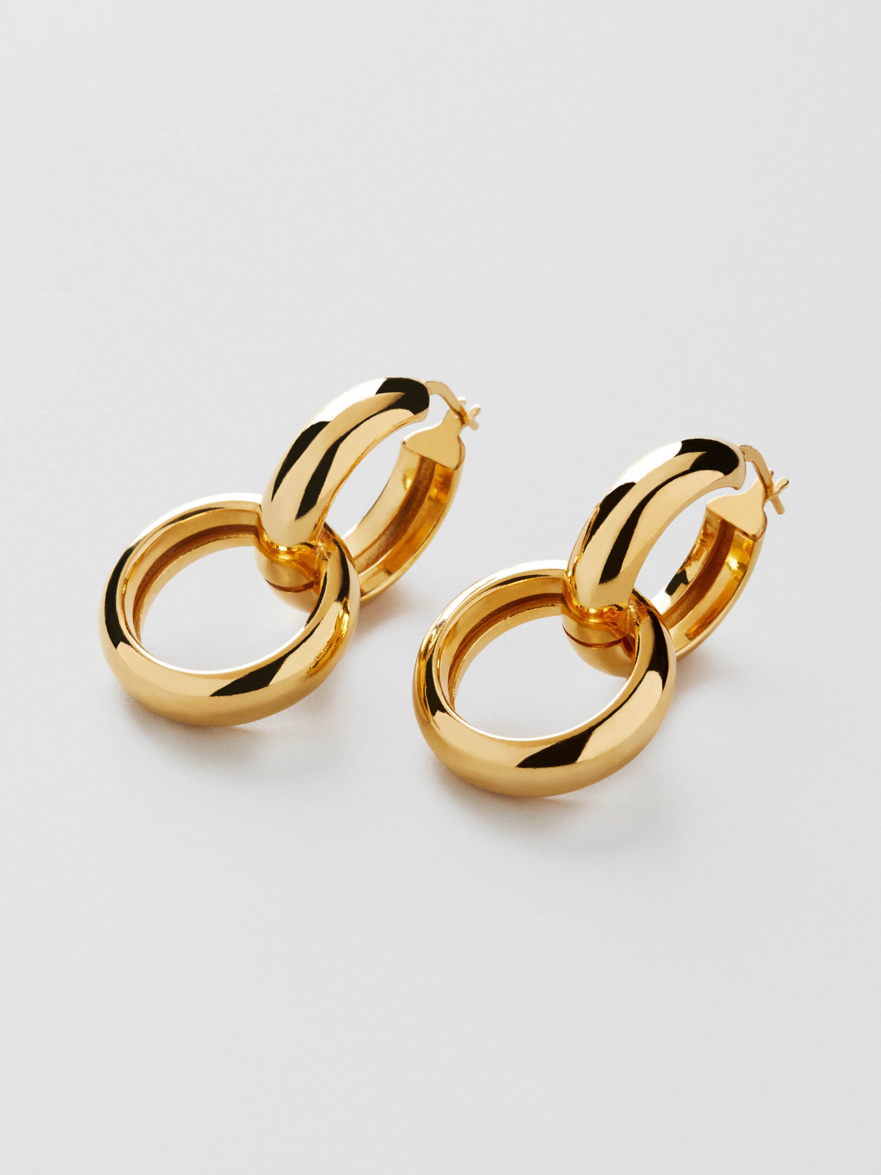 DOUBLE Circle Hoops bild 2
