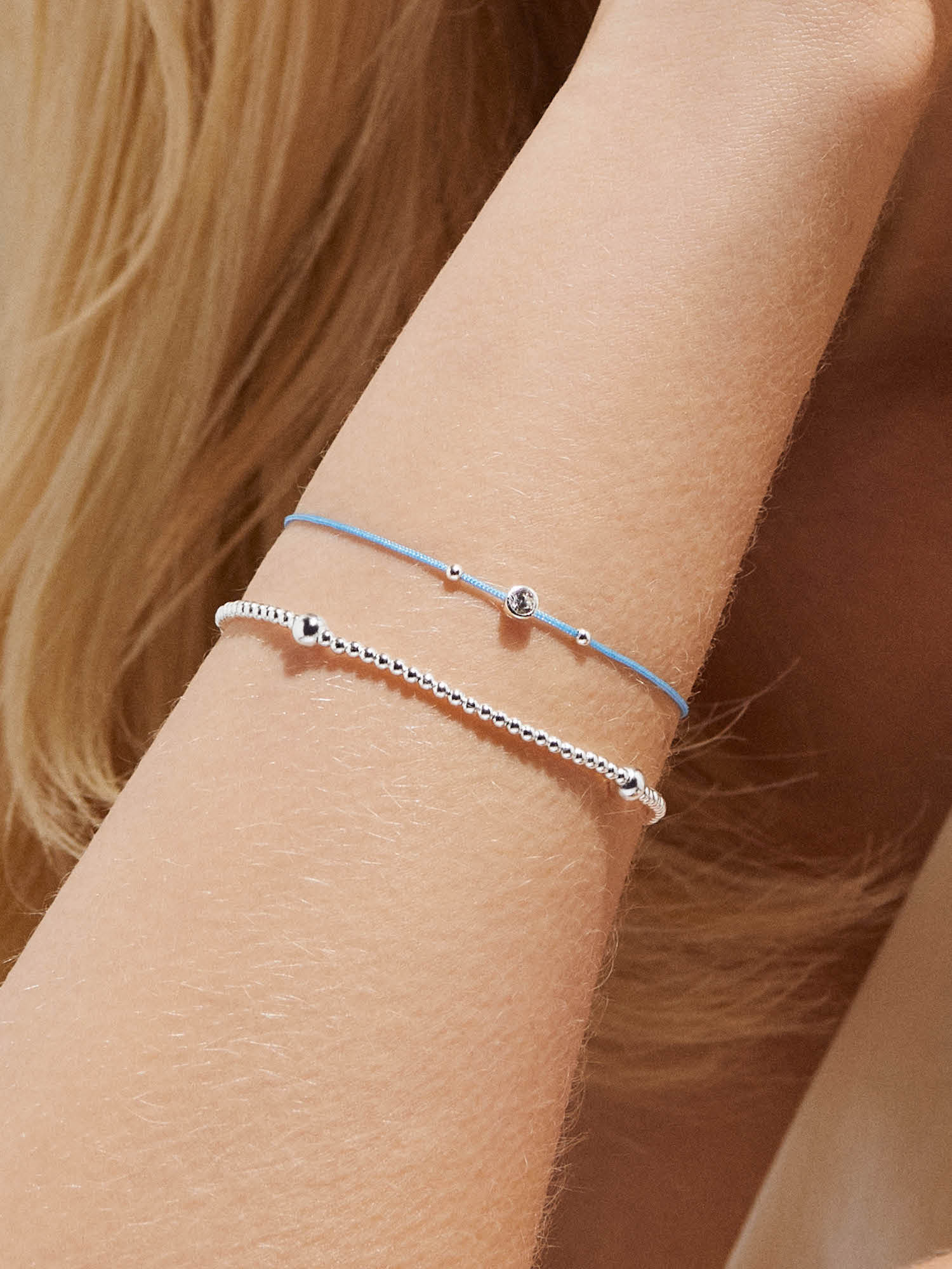 Mini Bezel Blue Armband bild 6
