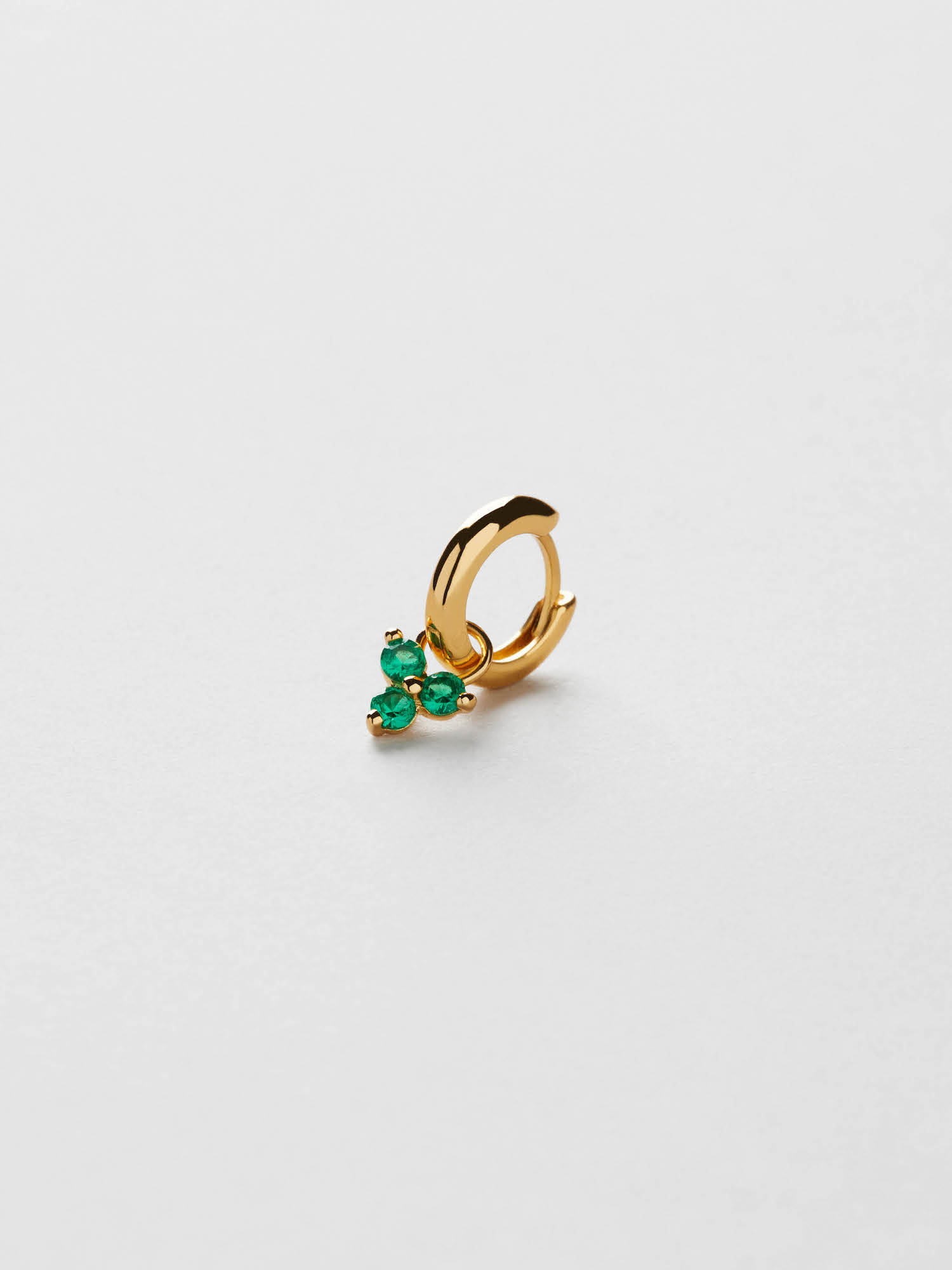 Emerald Cluster Single Hoop bild 3