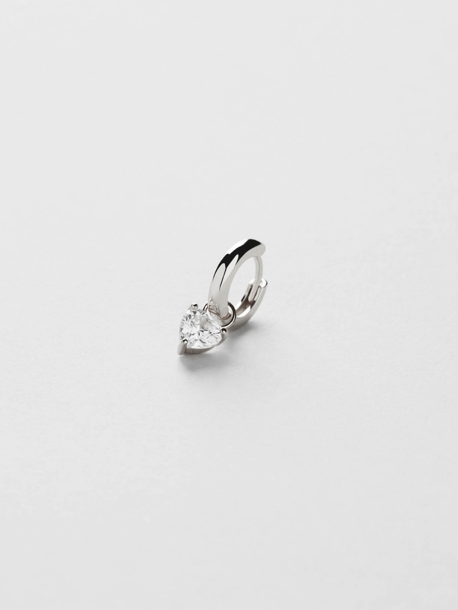 Clear Heart Single Hoop bild 3
