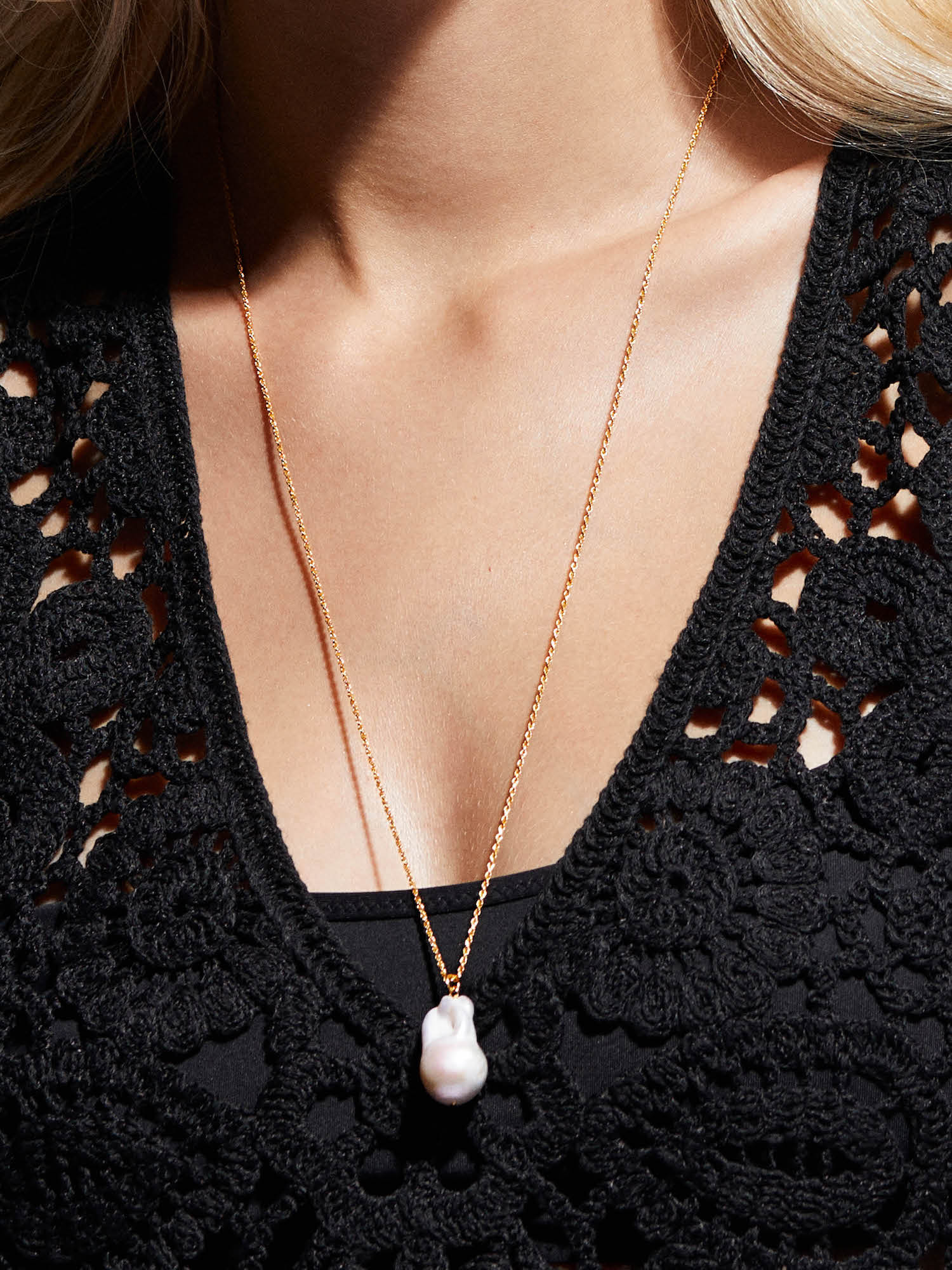 Pearl Halsband 70 cm bild 4