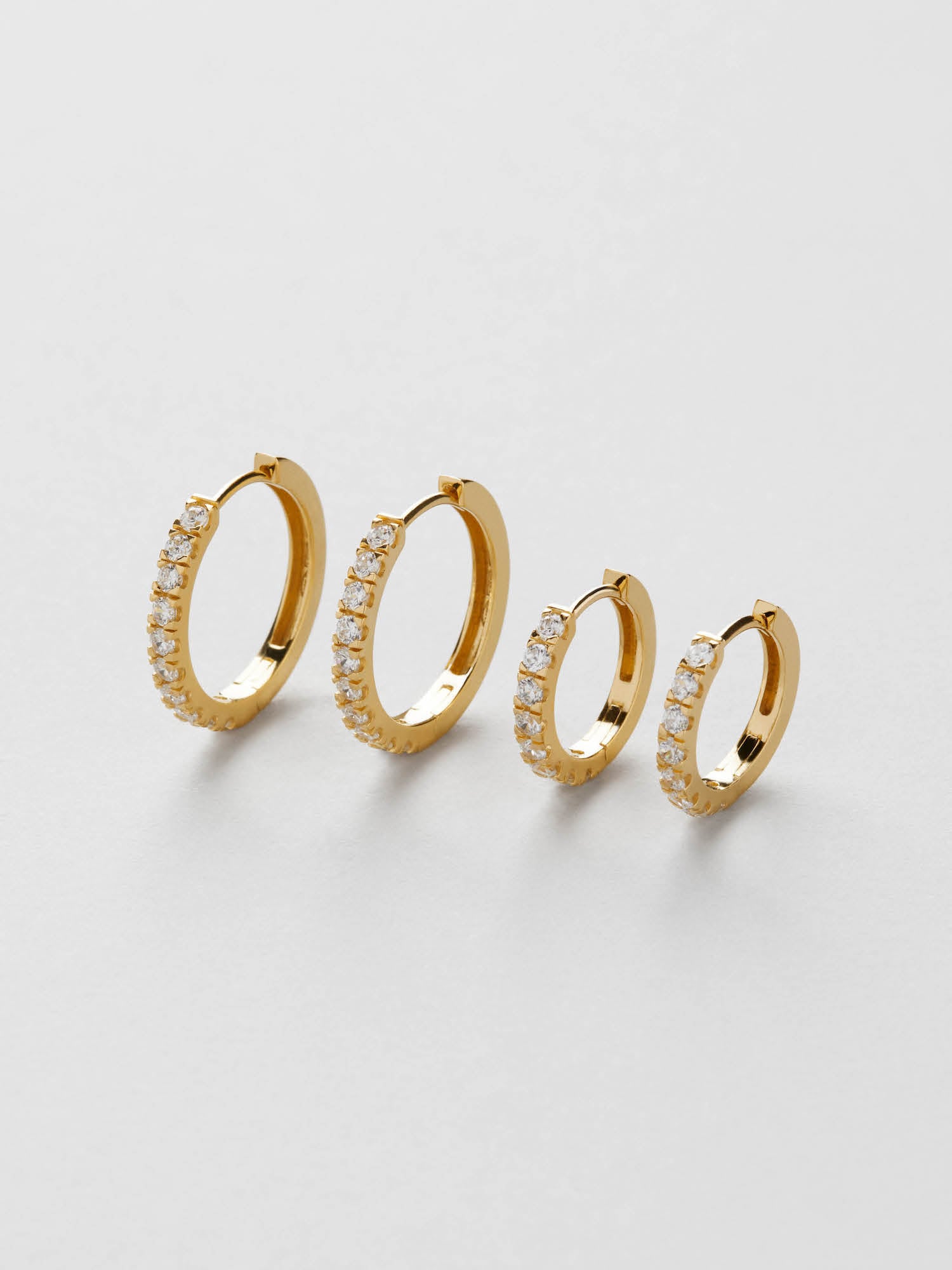 Duo Bling Hoops