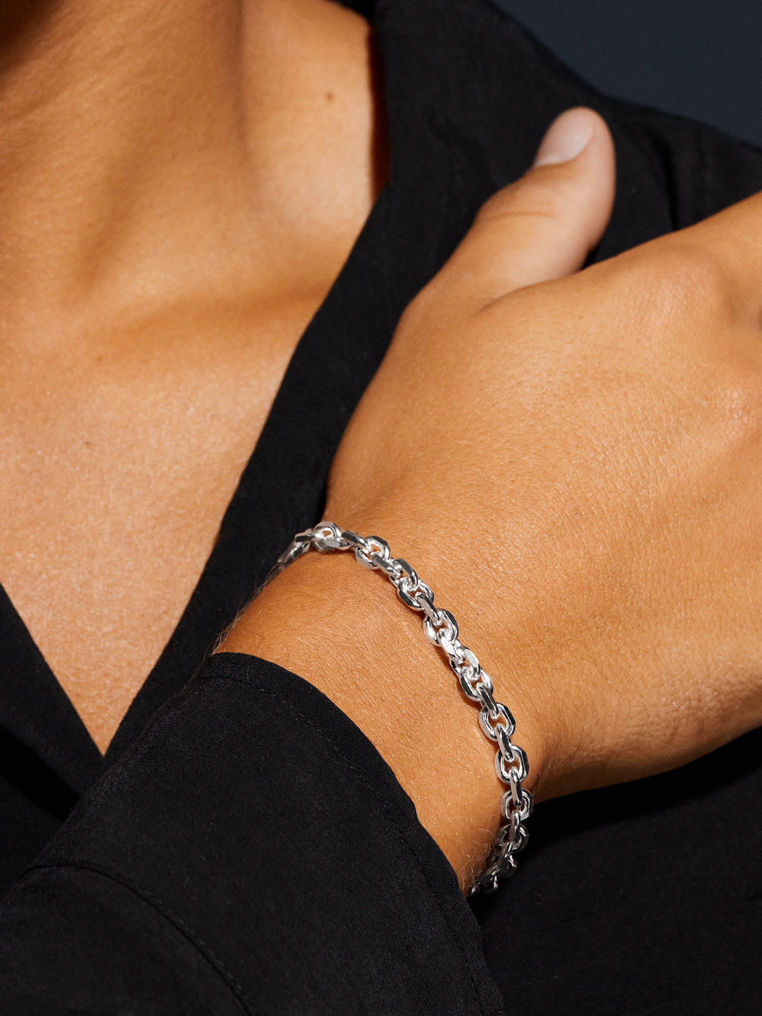 【Ice01】 Anchor Chain Bracelet Ice01】 Anchor Chain Bracelet | iceluxe