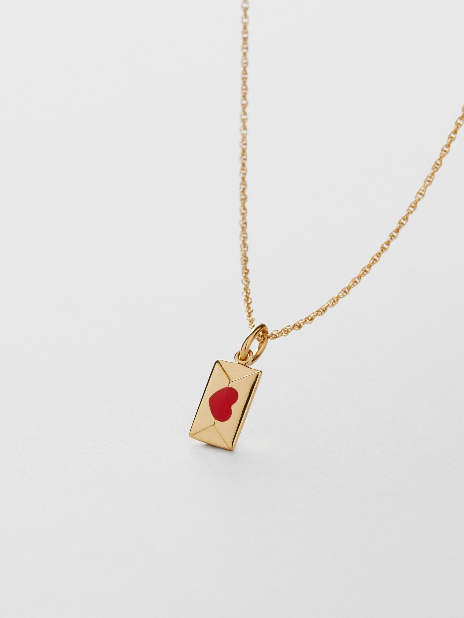 Heart Letter Halsband
