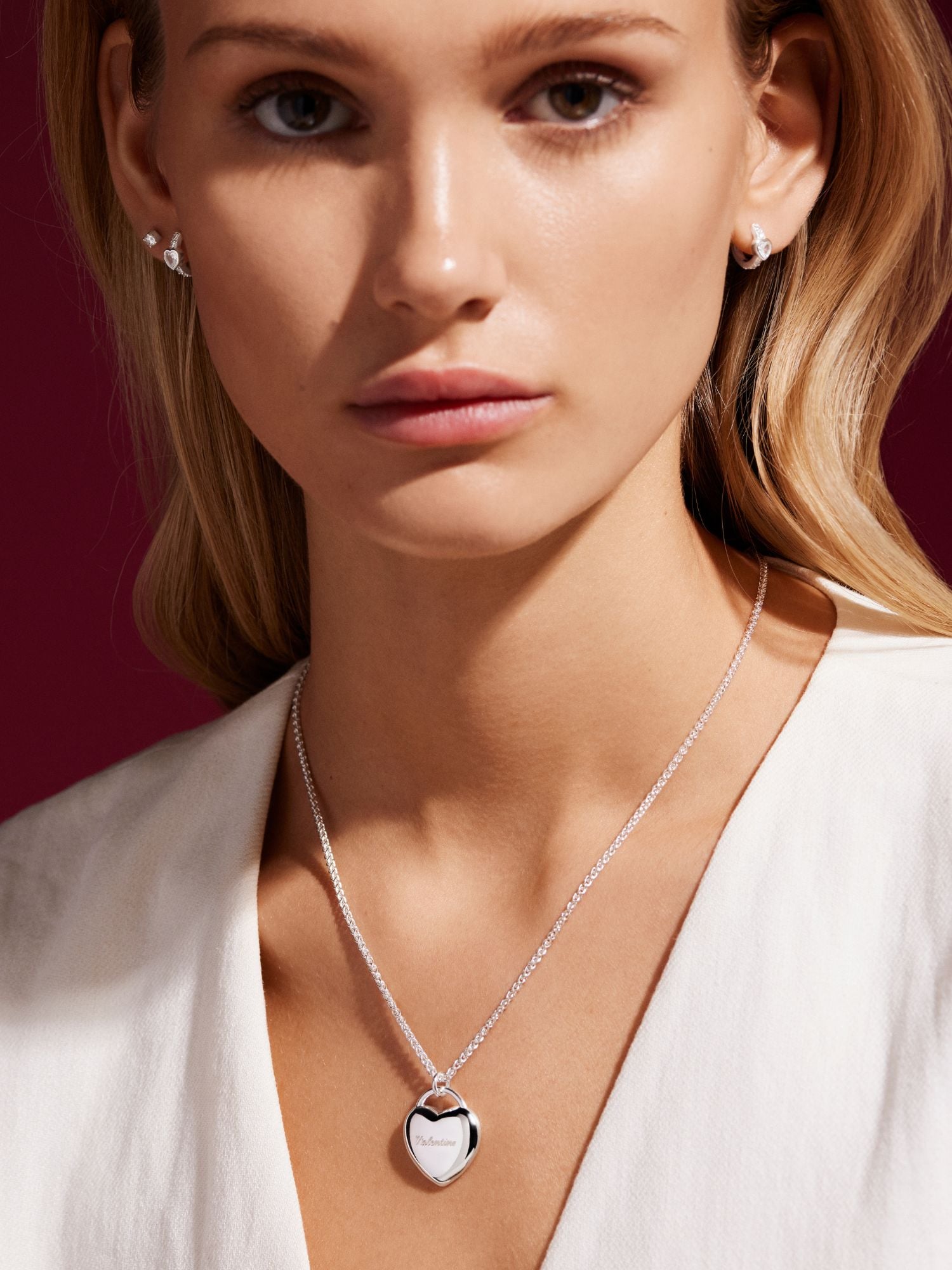 Love Heart Halsband Gravyr bild 2