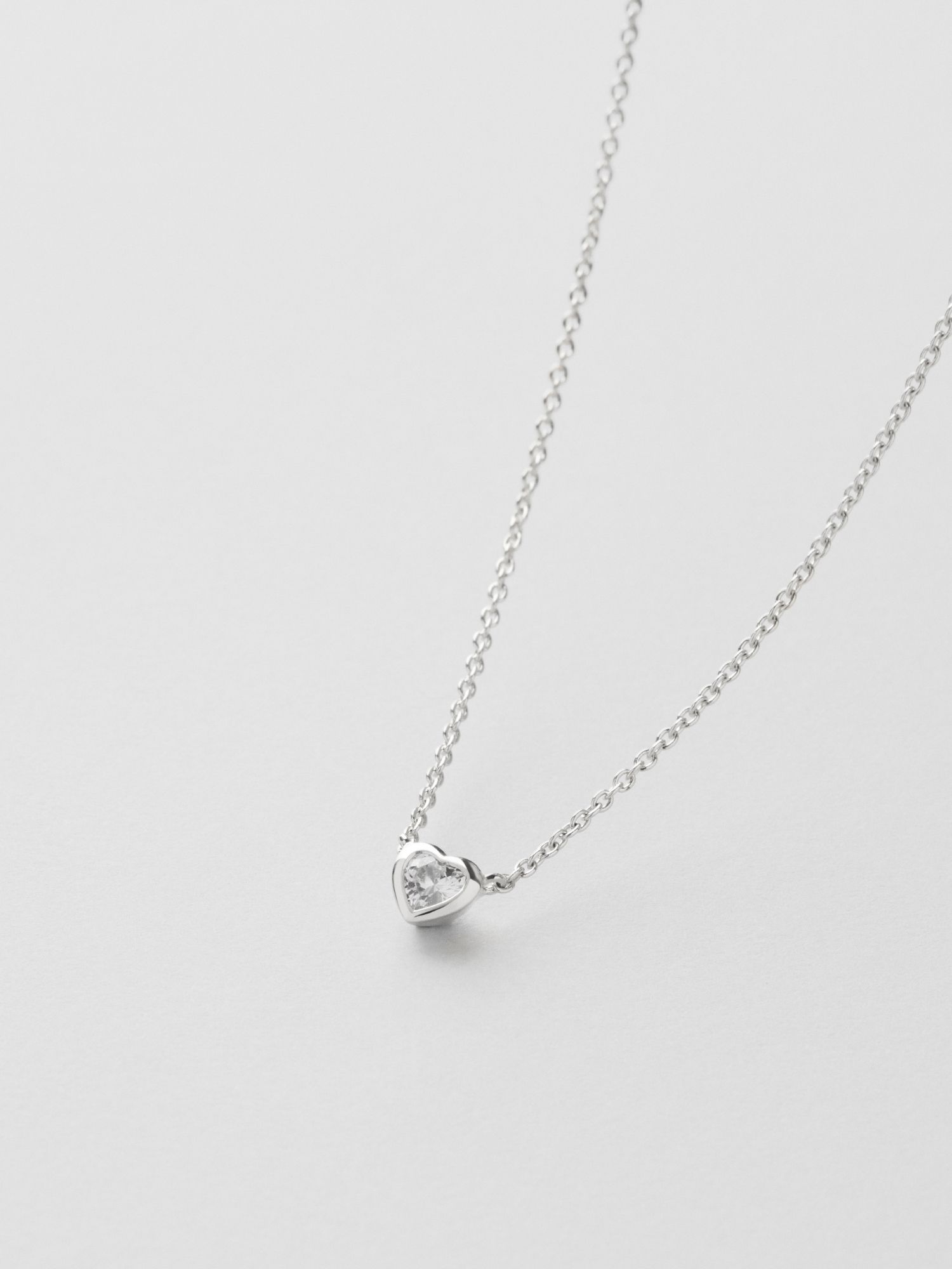 Bezel Heart Halsband bild 3