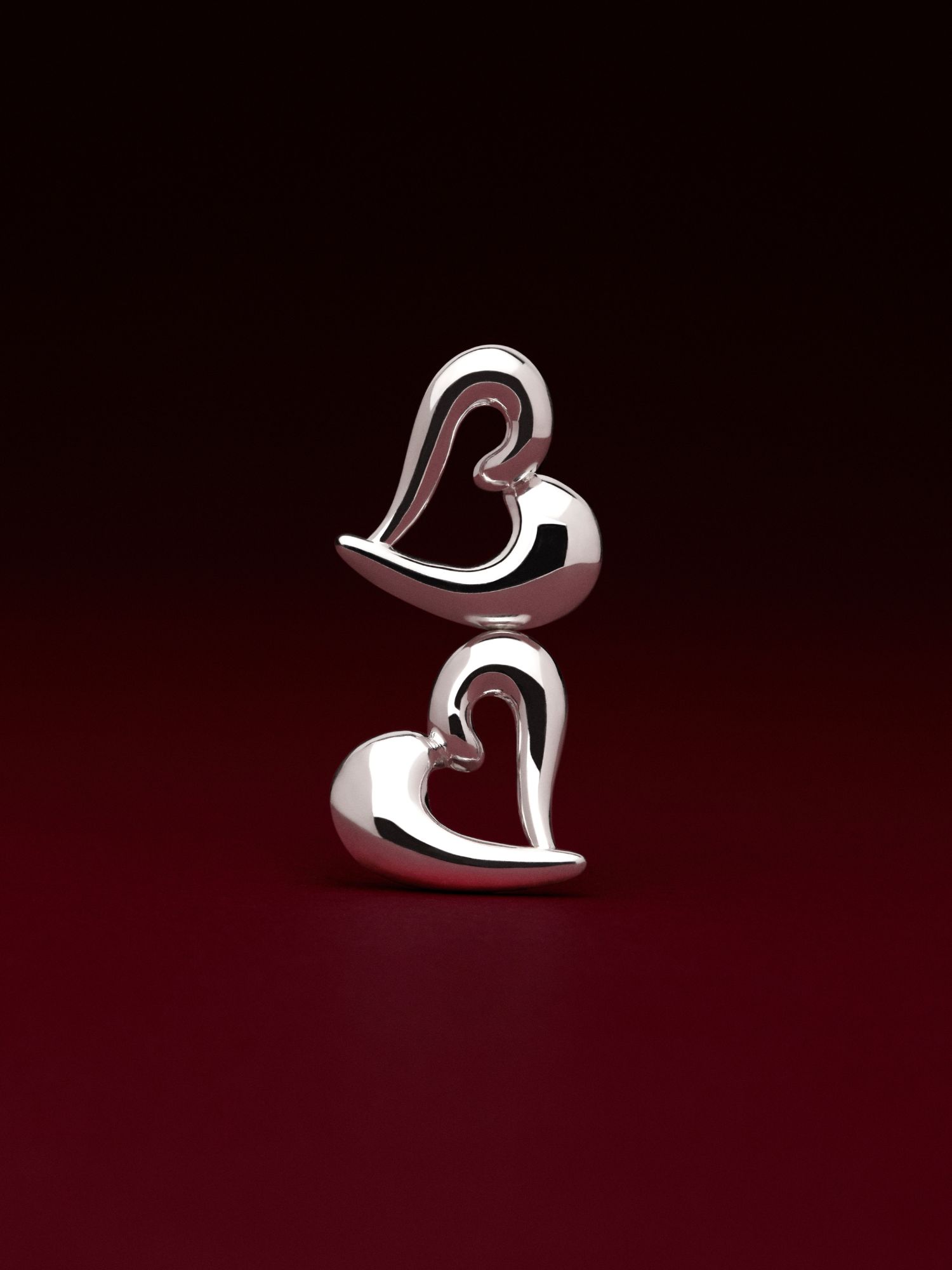 Helin Heart Studs bild 5