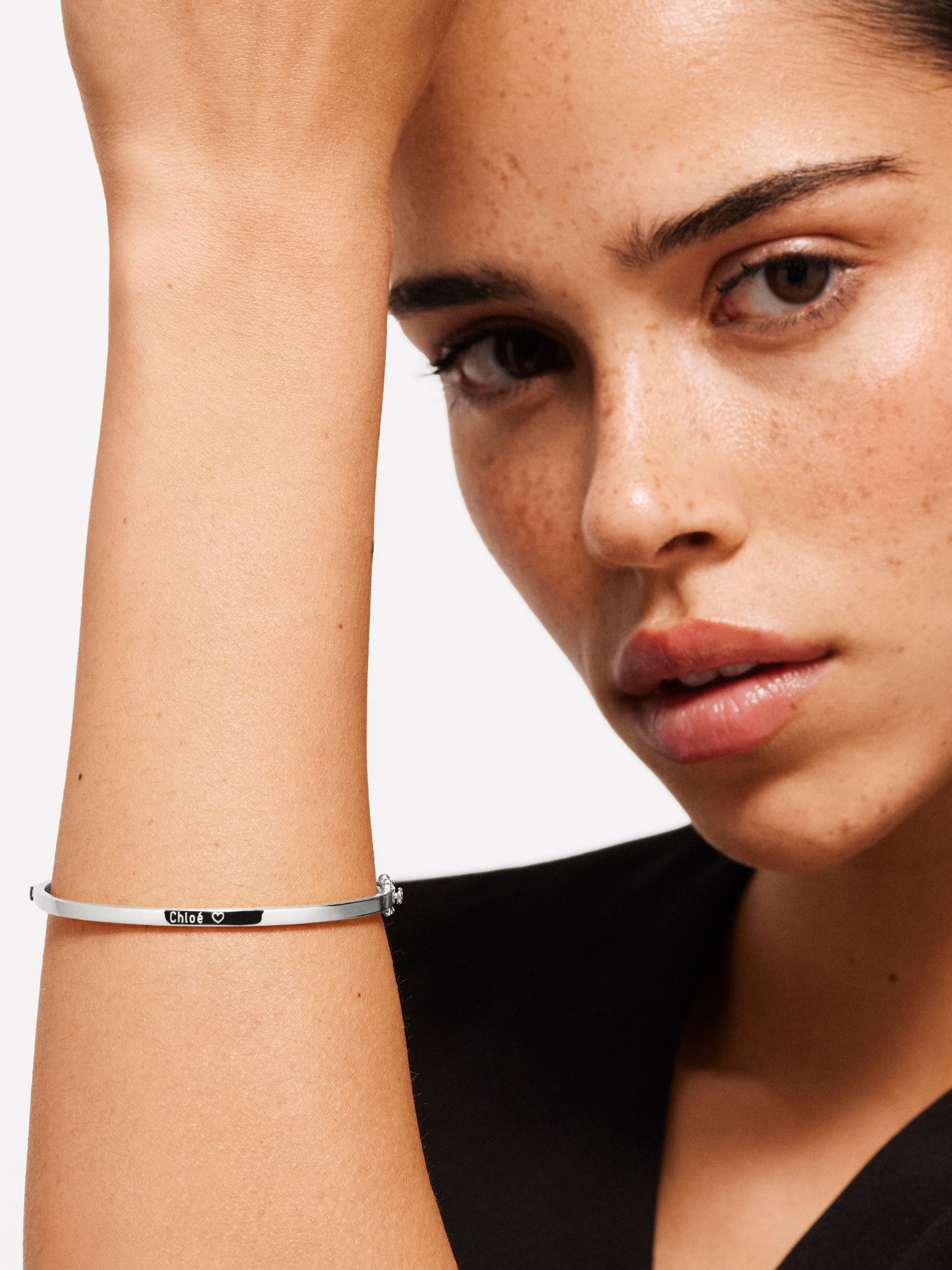 Chloé Thin Bangle Armband Gravyr bild 2