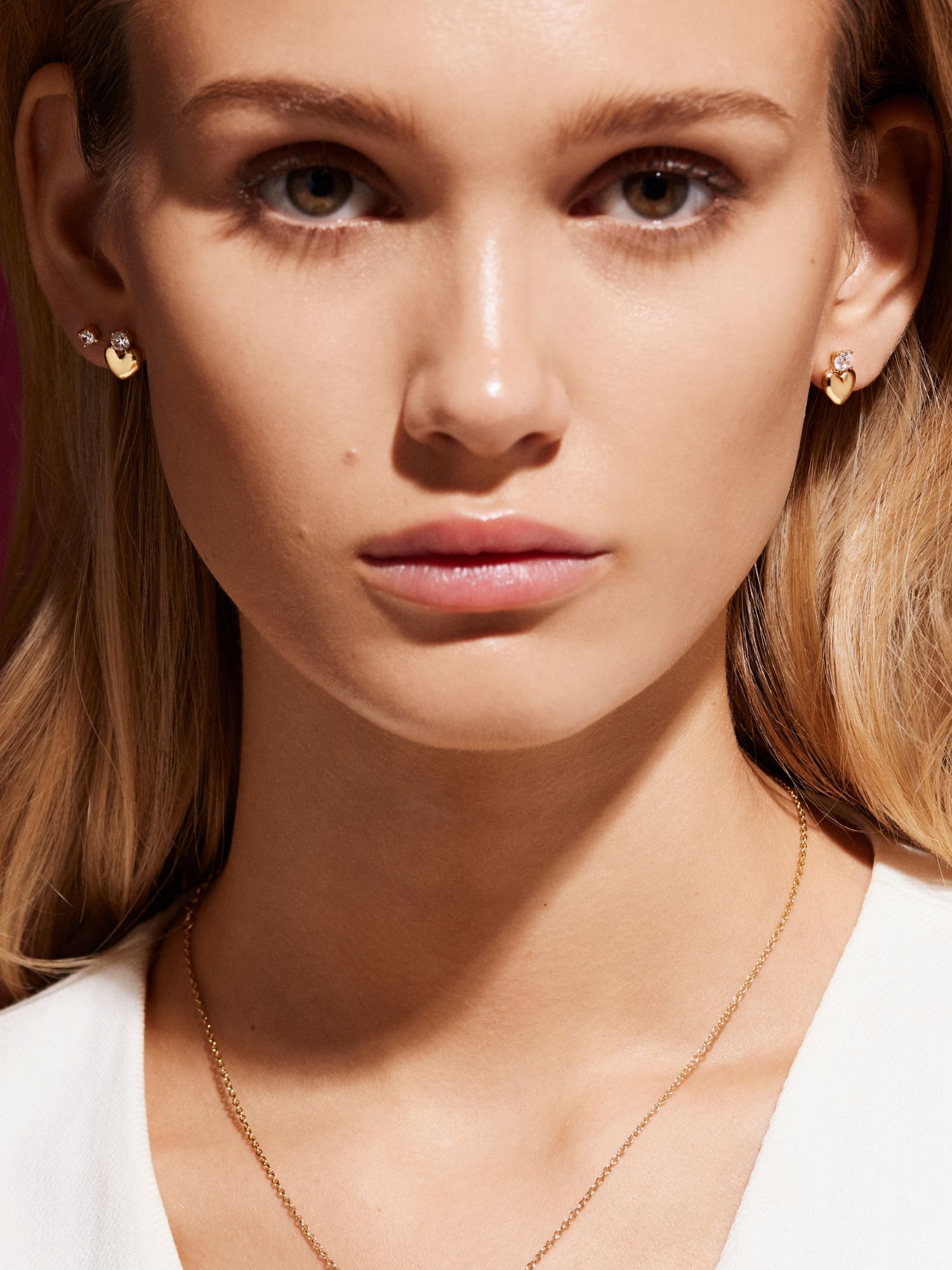 Hanne Heart Studs bild 2