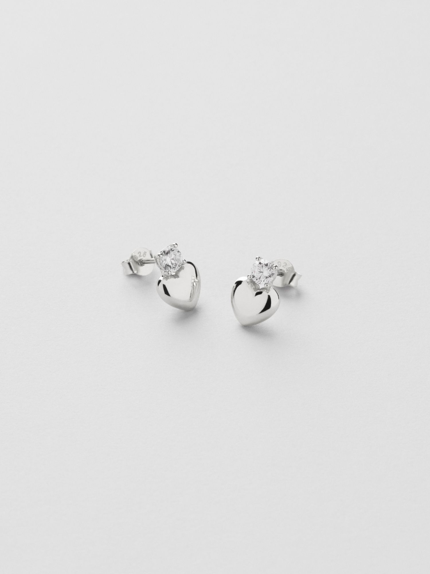Hanne Heart Studs bild 3
