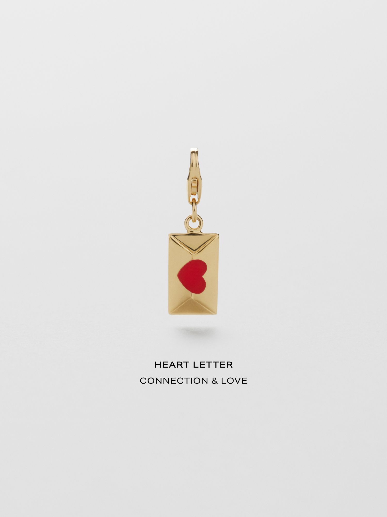 Heart Letter Charm bild 3