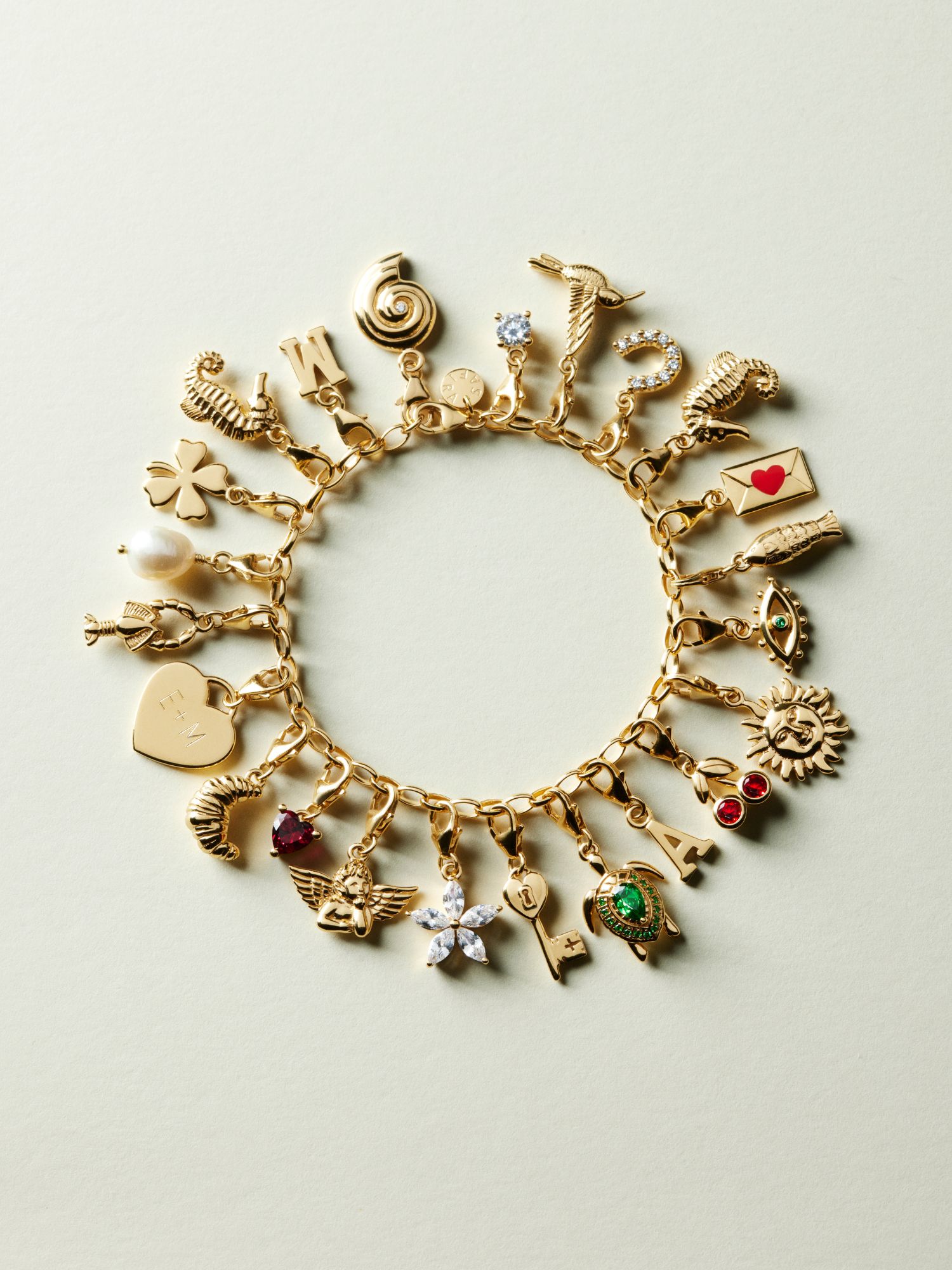 Heart Letter Charm bild 7