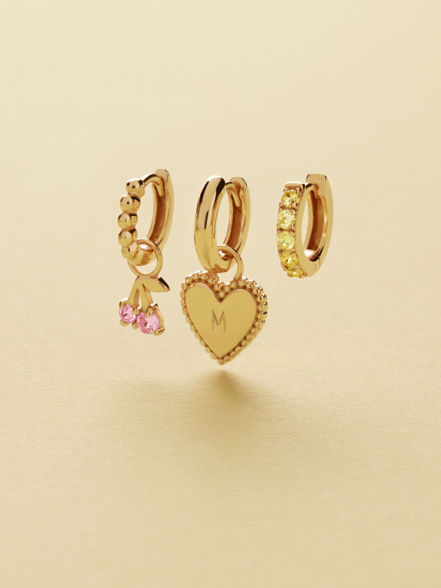 Pink Cherry Single Hoop bild 8