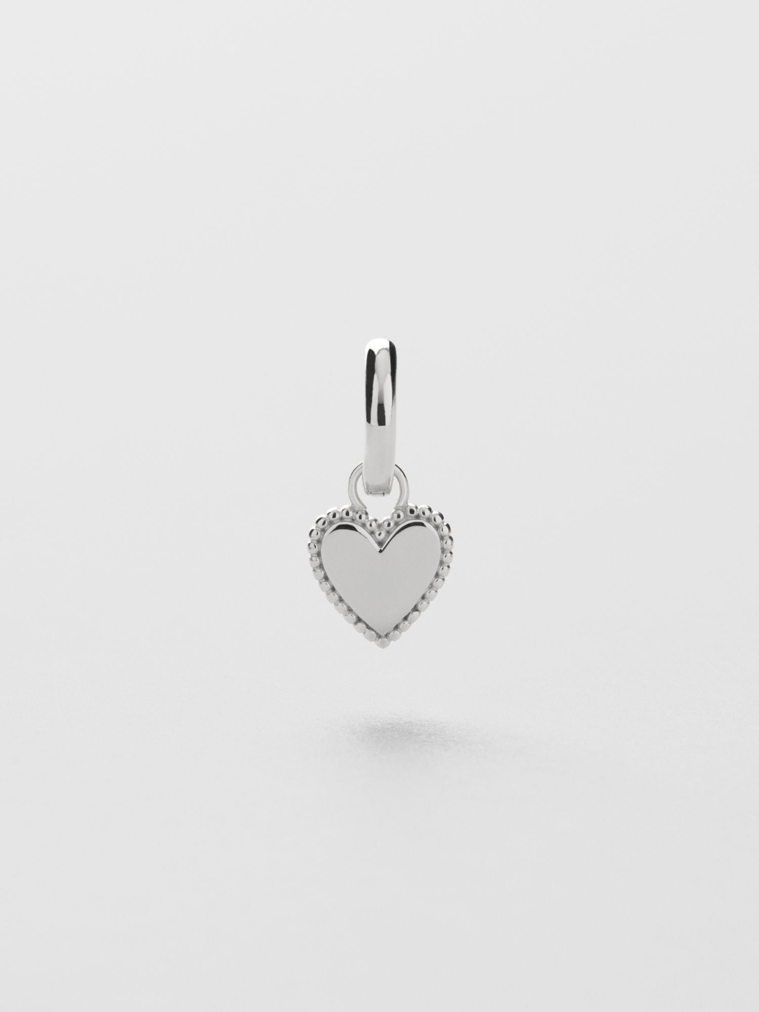Heart Single Hoop Gravyr bild 3