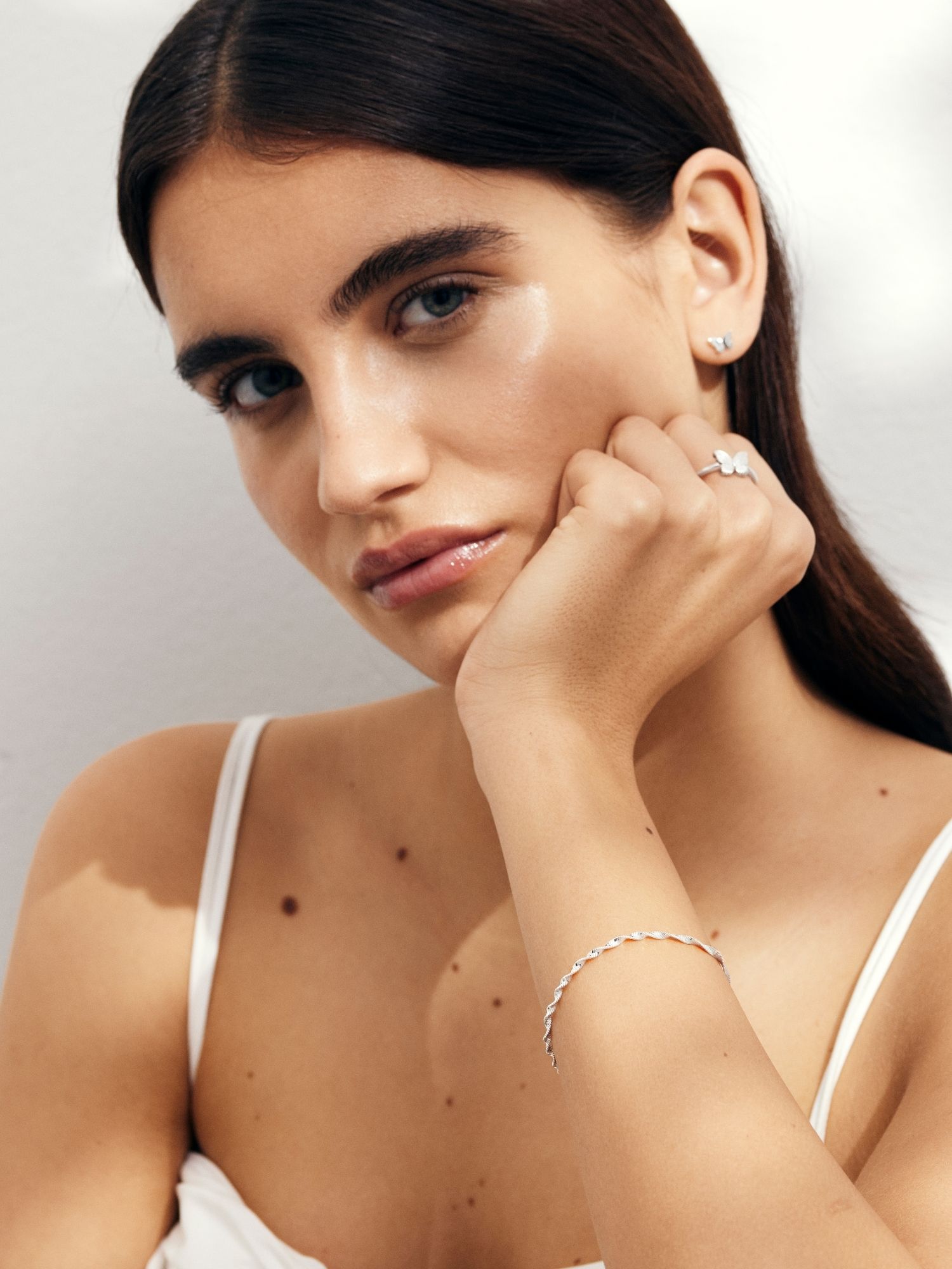 Twisted Herringbone Armband bild 2