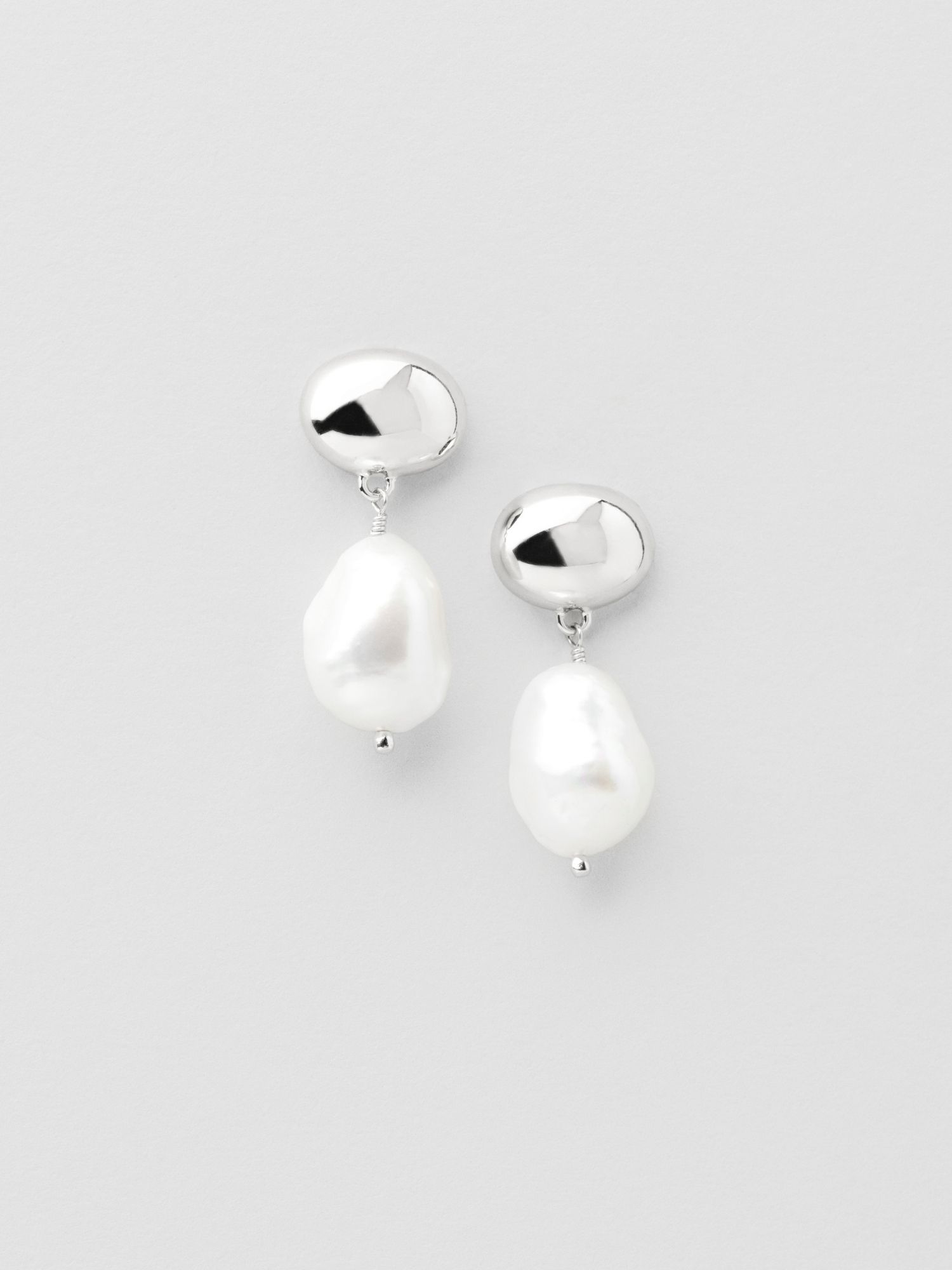 Baroque Pearl Studs