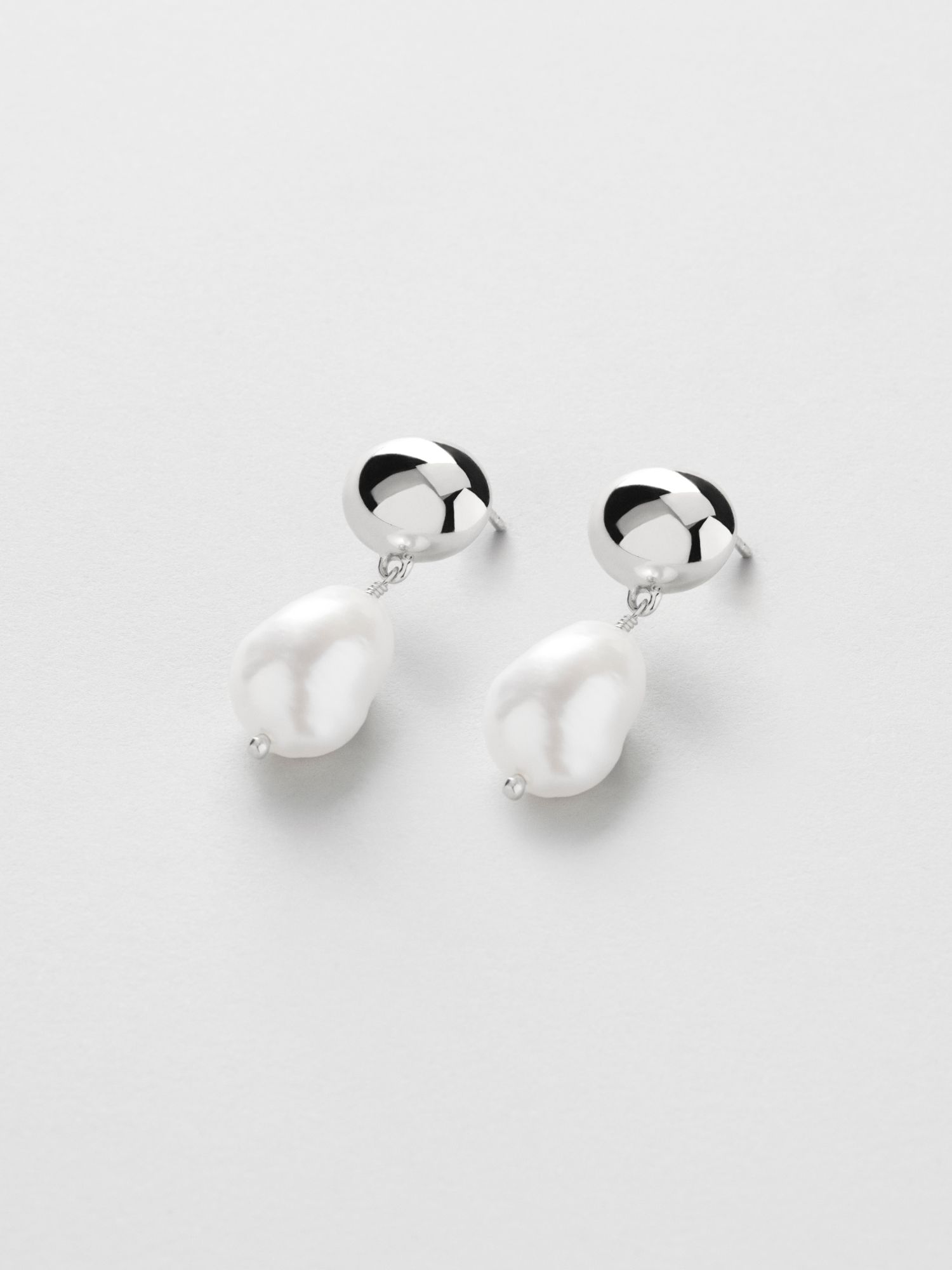 Baroque Pearl Studs bild 3