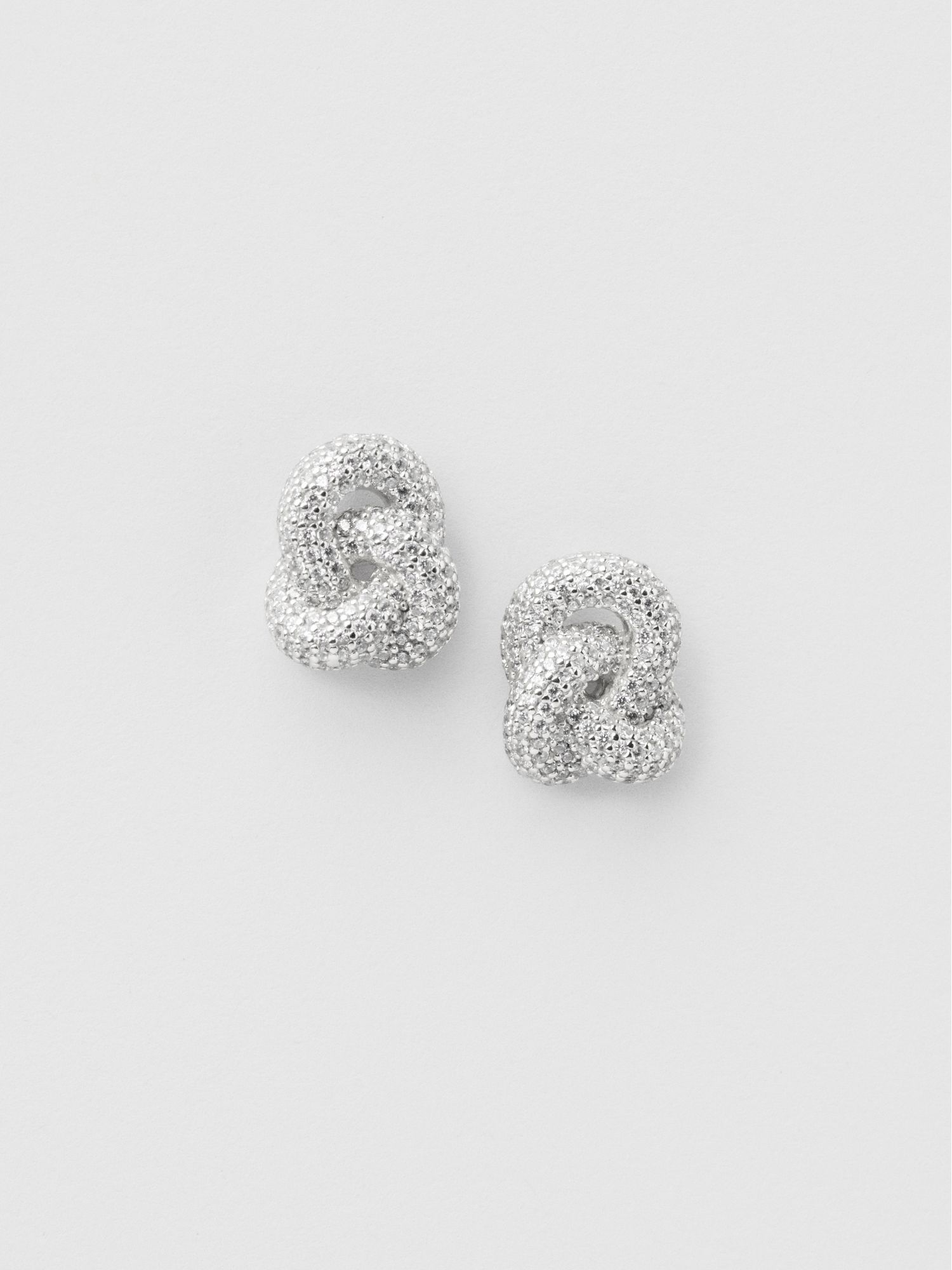 Bling Knot Studs