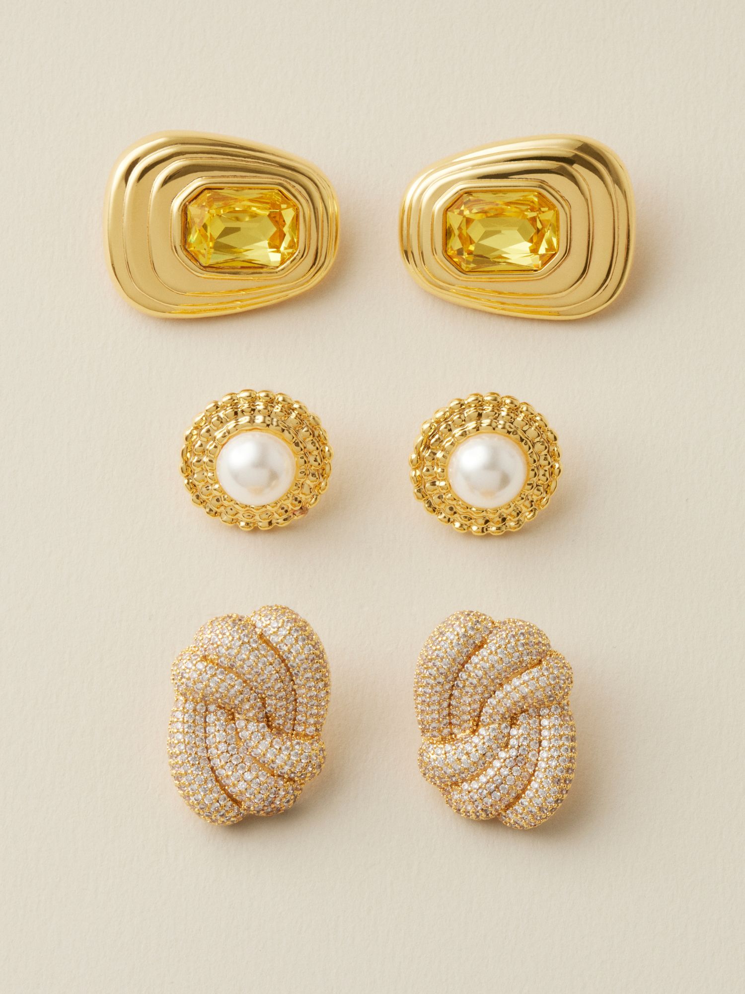 Vintage Pearl Studs bild 5