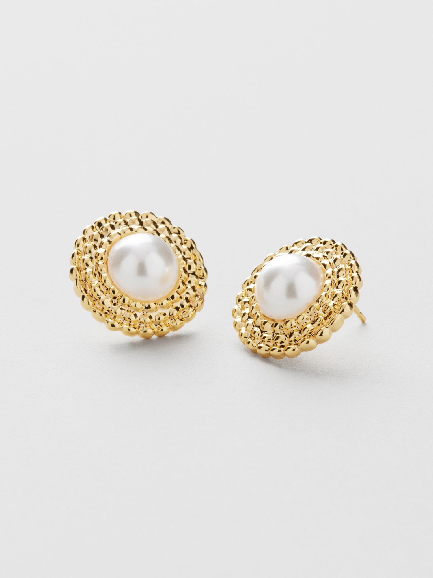 Vintage Pearl Studs bild 3
