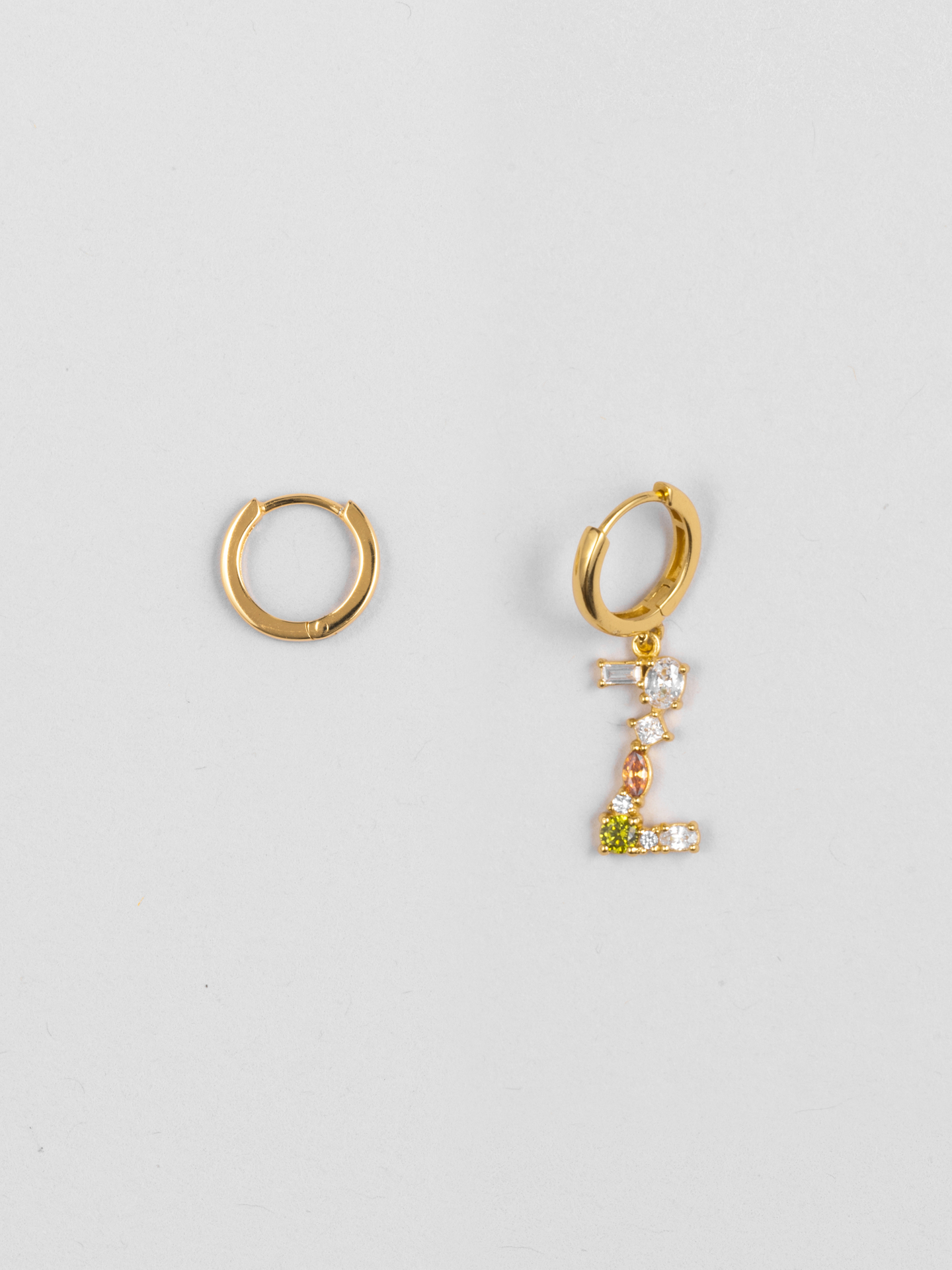 Cluster Letter Z Hoops