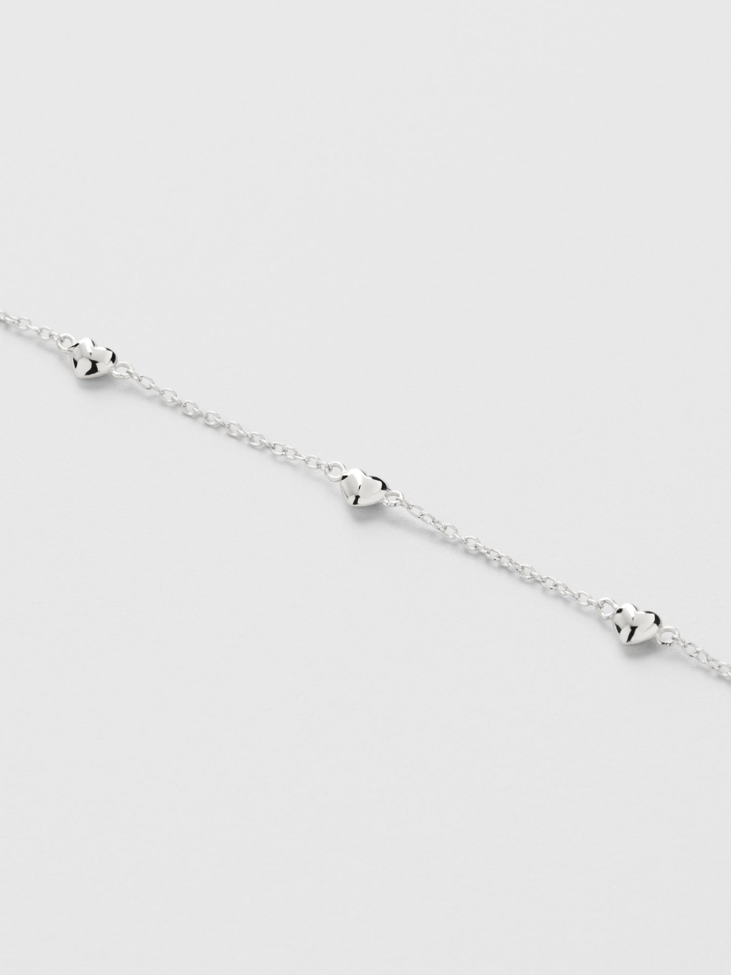 Solid Puffy Hearts Armband bild 3