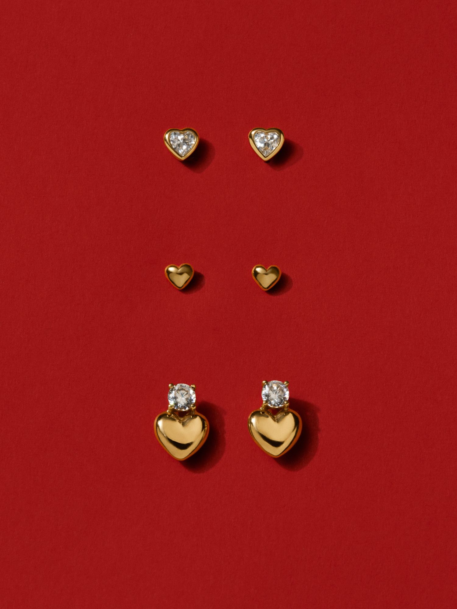 Puffy Heart Studs bild 5
