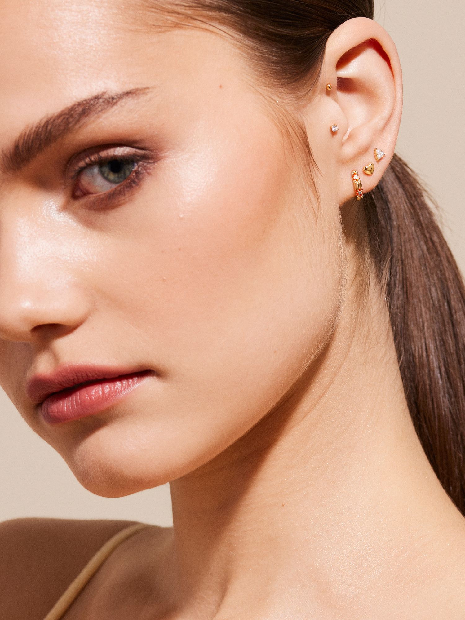 Puffy Heart Studs bild 2