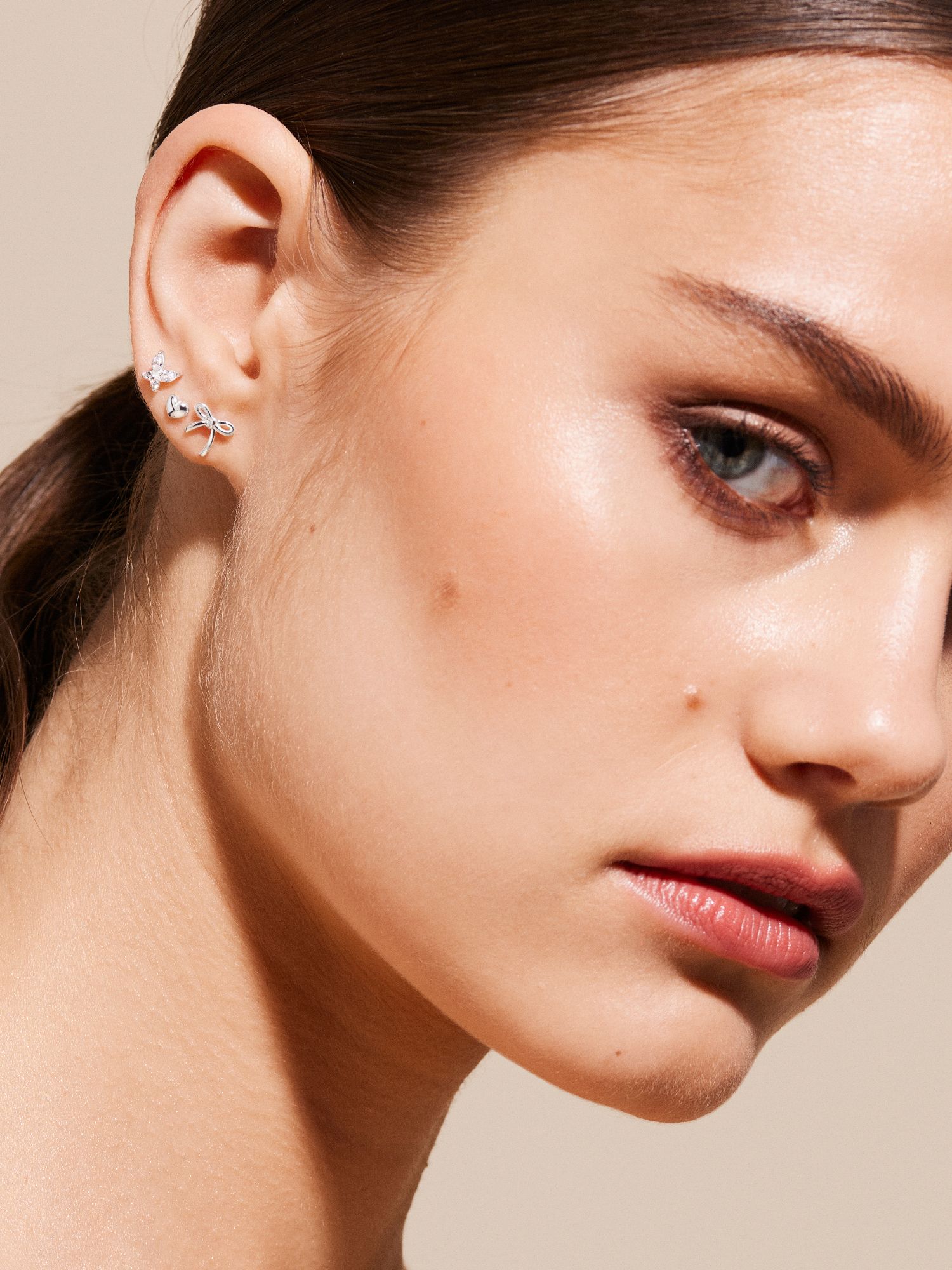 Clear Butterfly Piercing bild 2