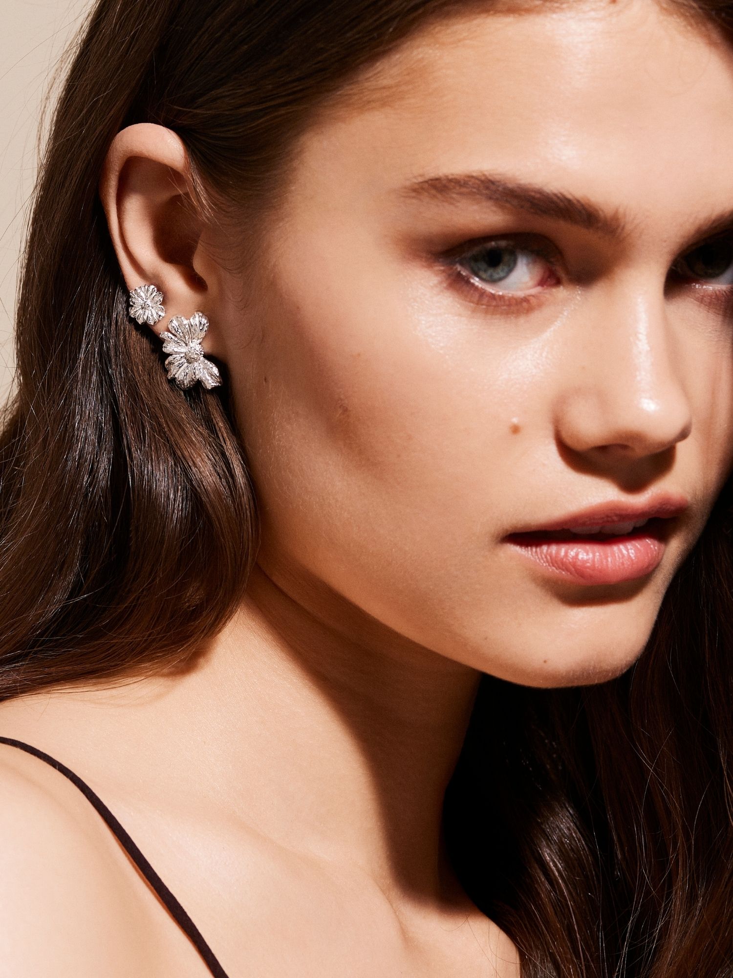 ★GLOWNY★FLORENCE EARRINGS - L (SILVER)★正規品/直送料込 ☆送料・関税込☆GLOWNY☆FLORENCE EARRING L☆ (GLOWNY/ピアス