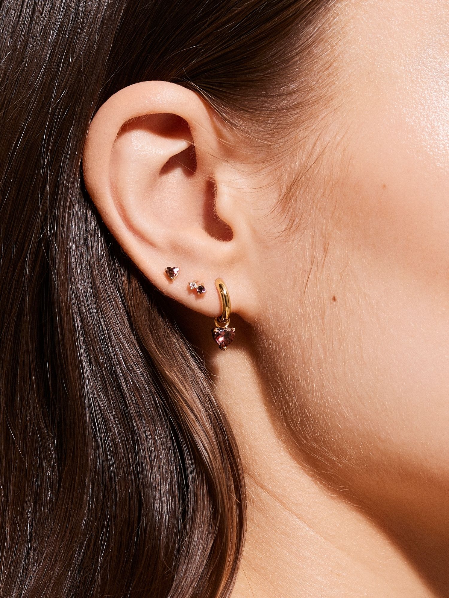 Espresso Heart Hoops bild 5